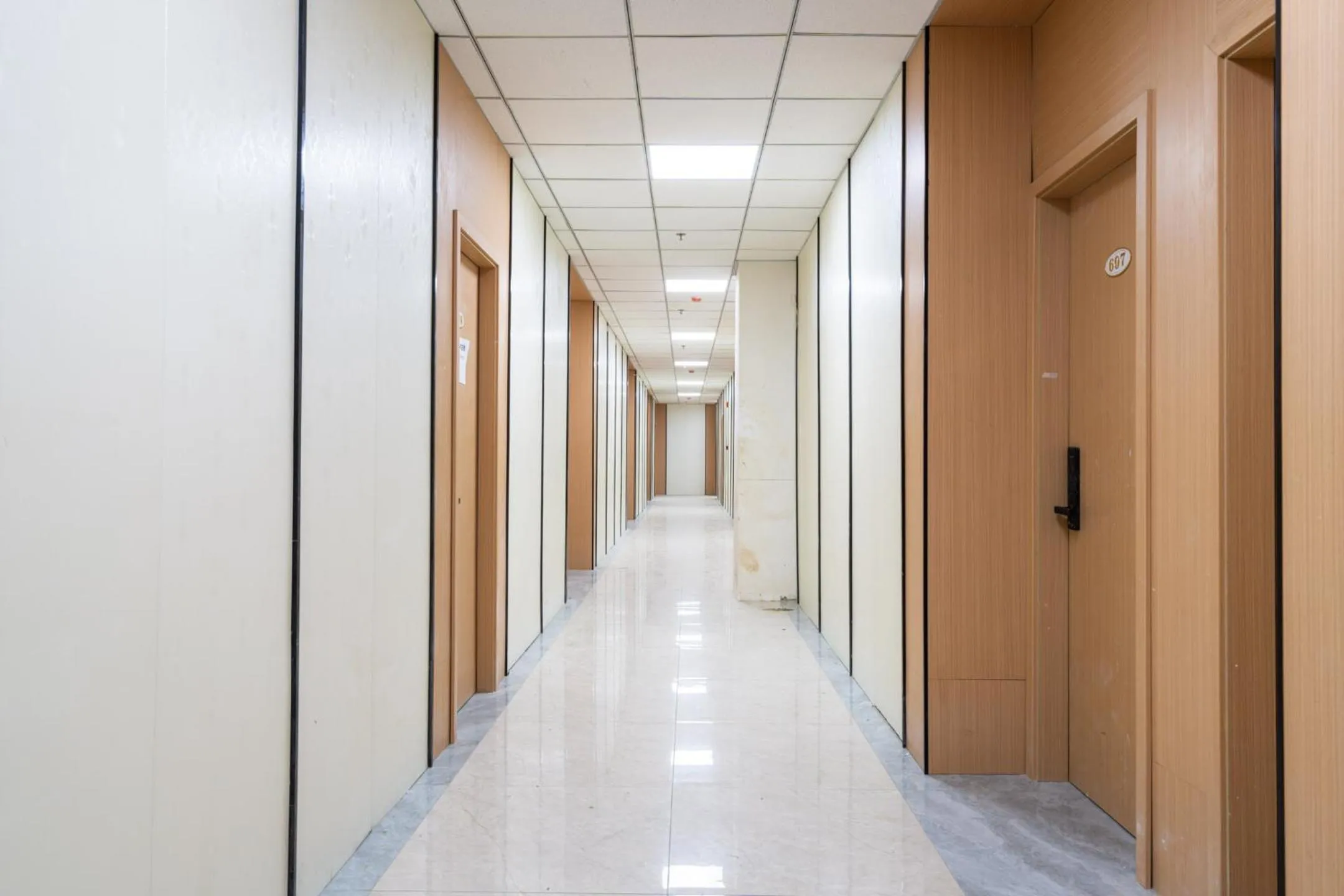 Property building in Home me Hotel Makati