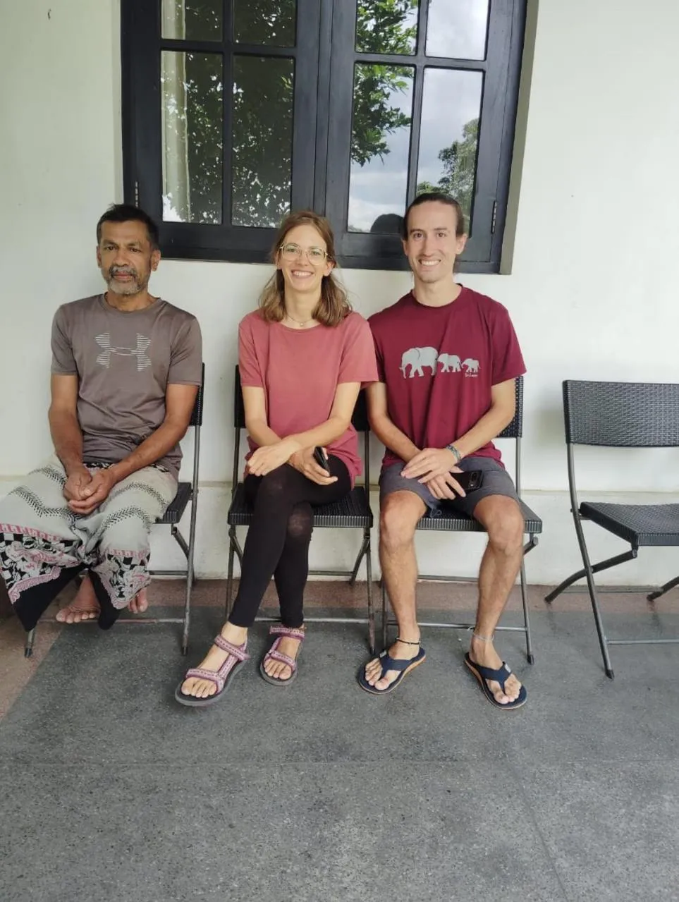 group of guests in Knuckles Range Bungalow