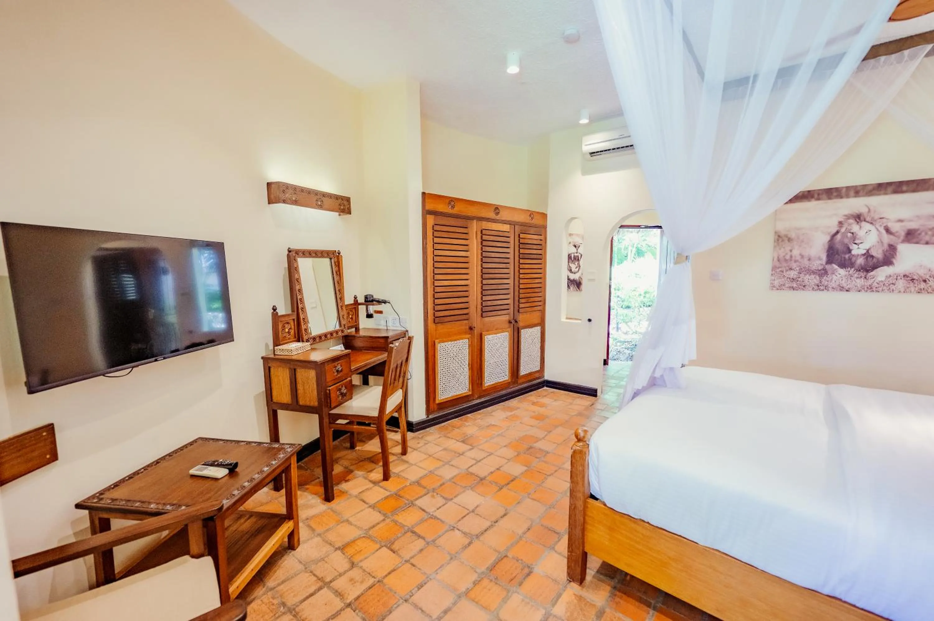 Bed in Severin Sea Lodge