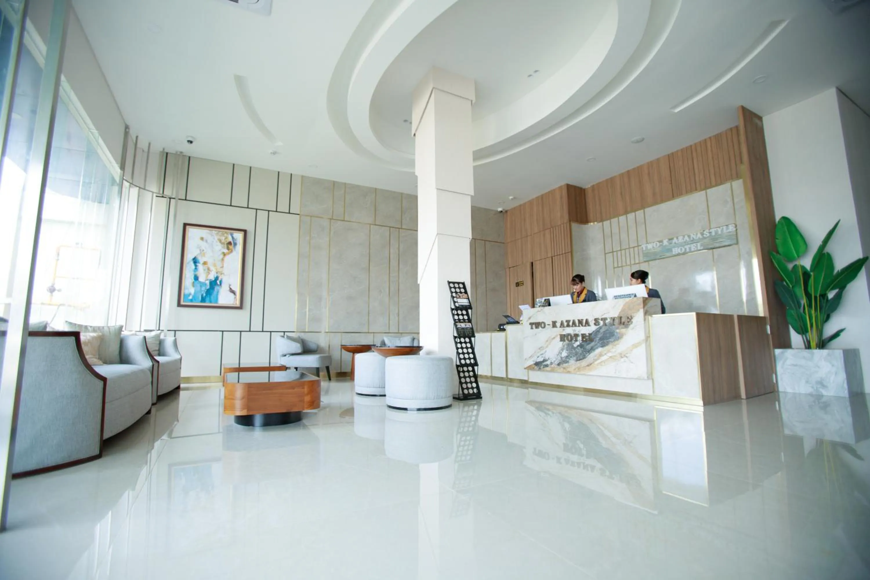 Lobby or reception in Two K Azana Style Hotel Bengkulu