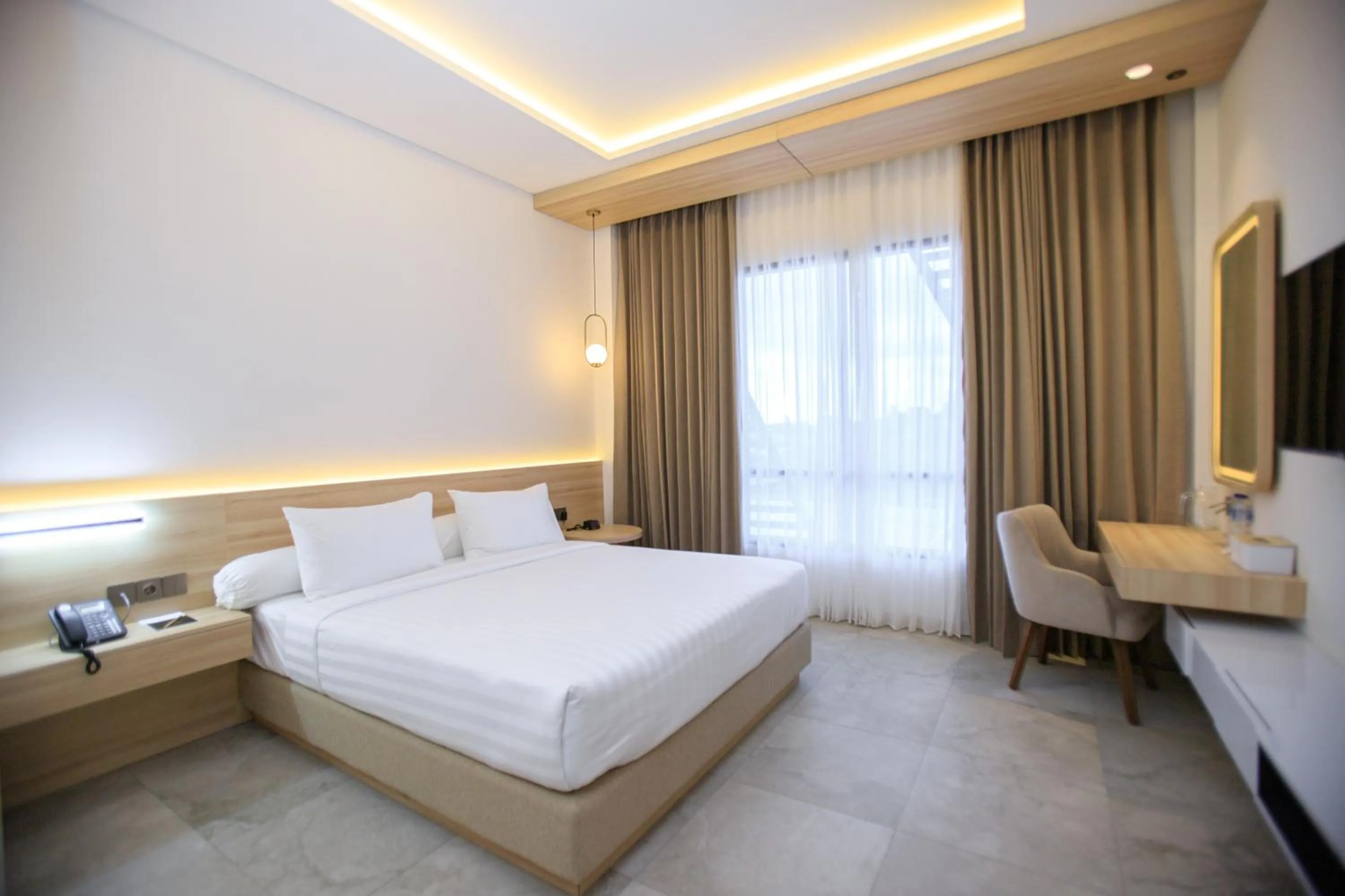 Bedroom, Bed in Two K Azana Style Hotel Bengkulu