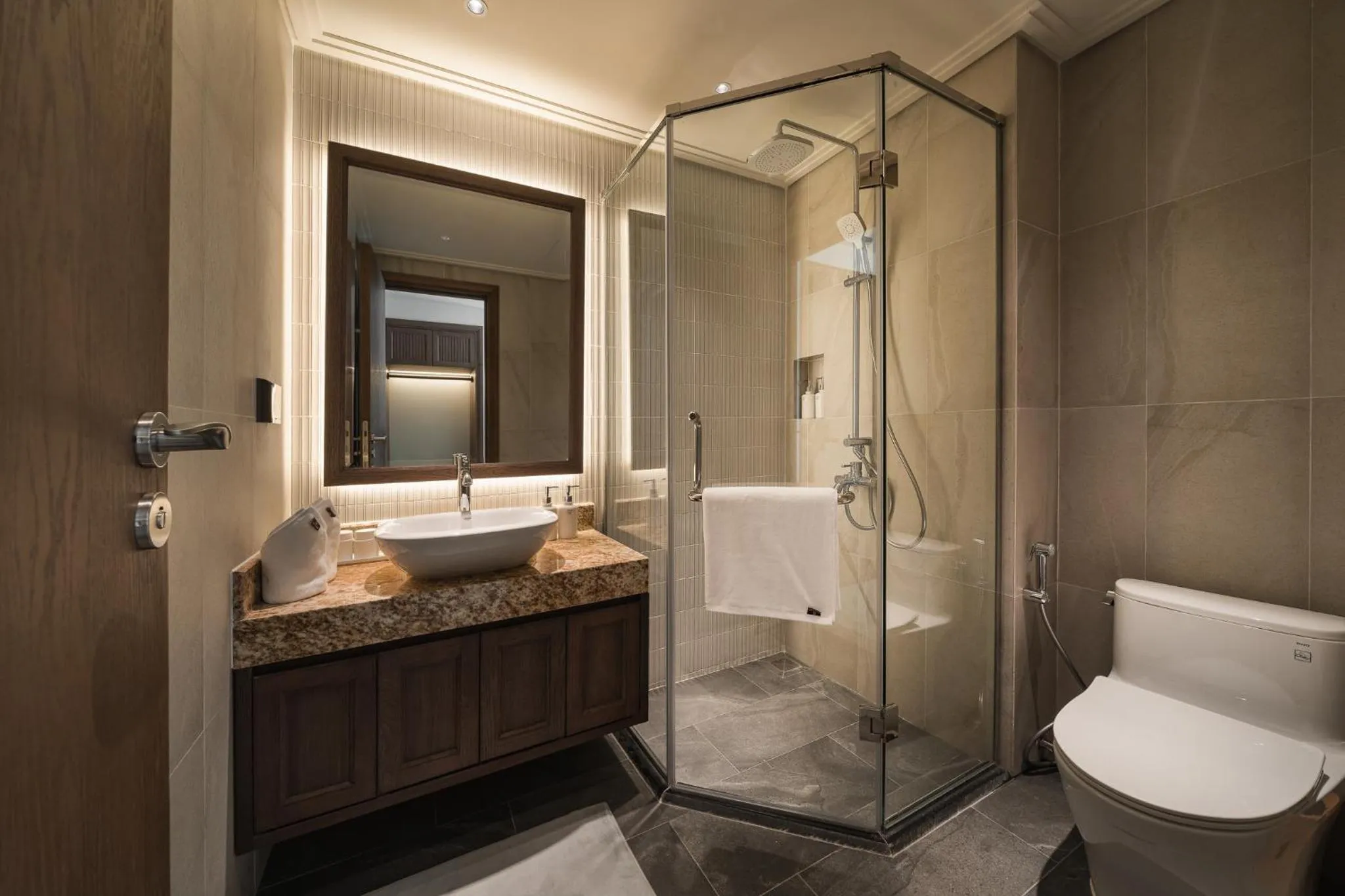 Shower in Su Casa Phu Quoc Long Beach