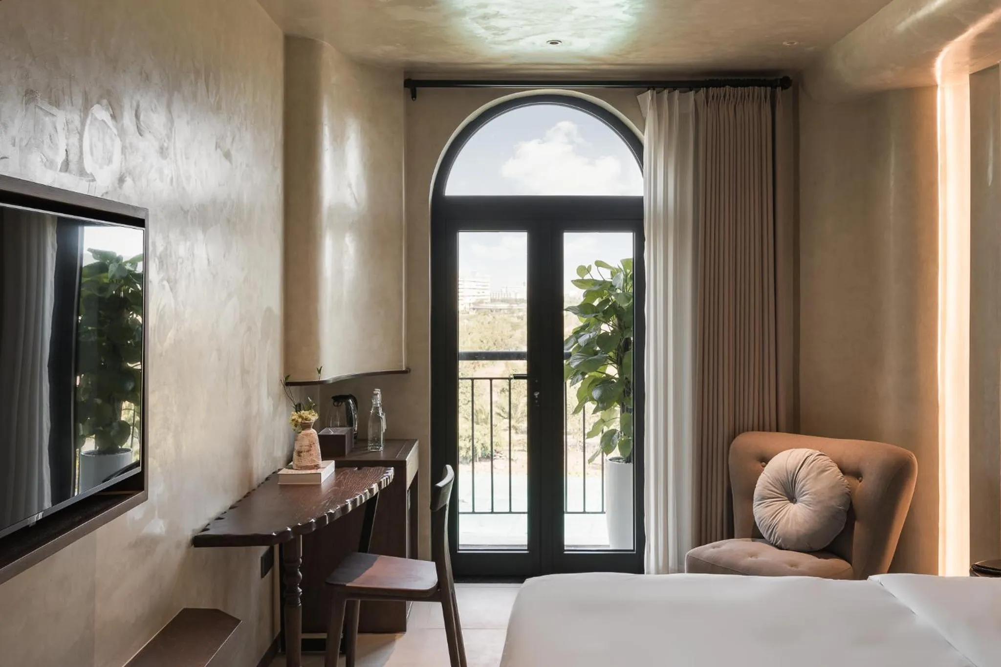 Seating area, Bed in Su Casa Phu Quoc Long Beach