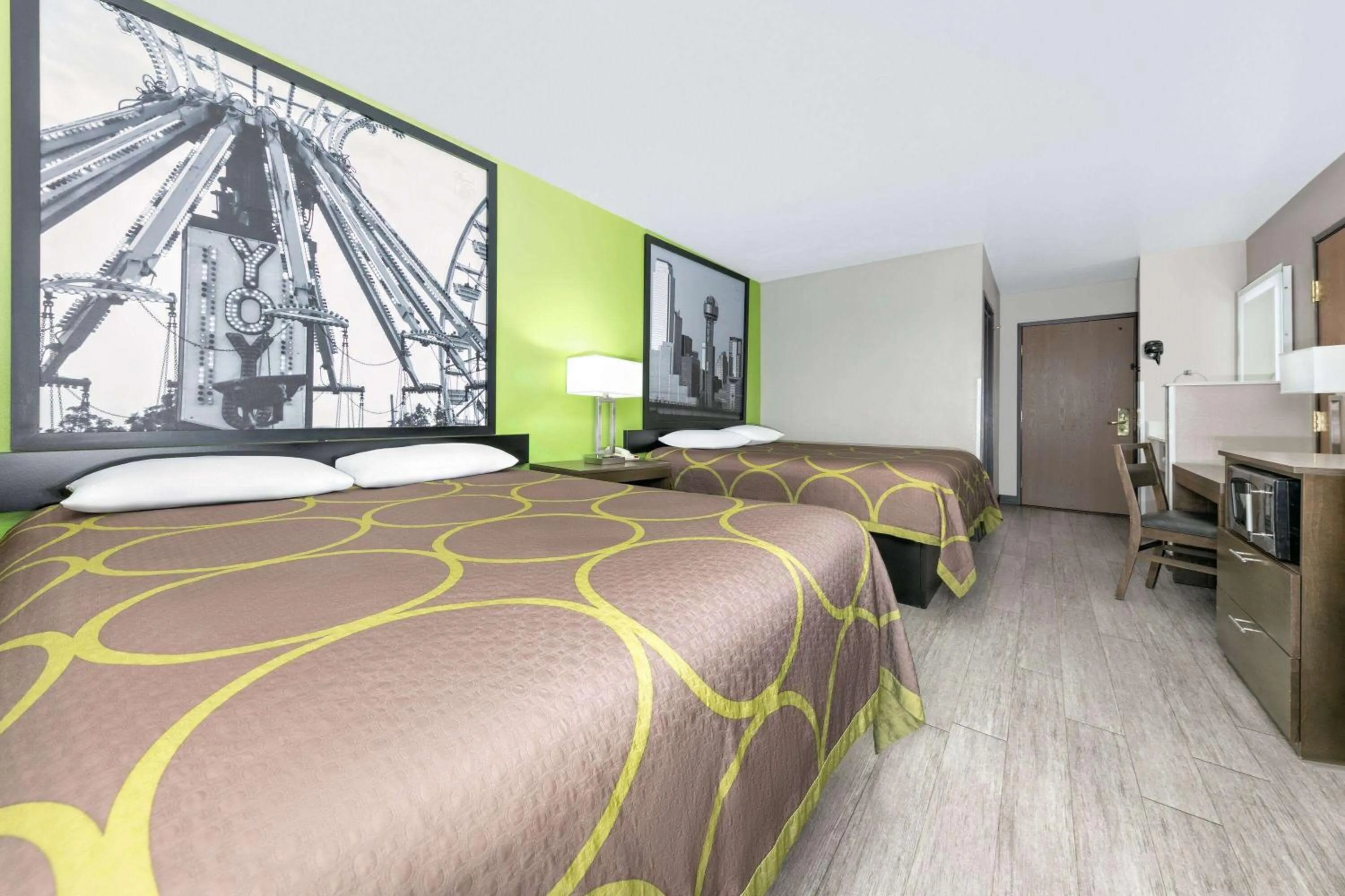 Photo of the whole room, Bed in Super 8 by Wyndham Waxahachie TX