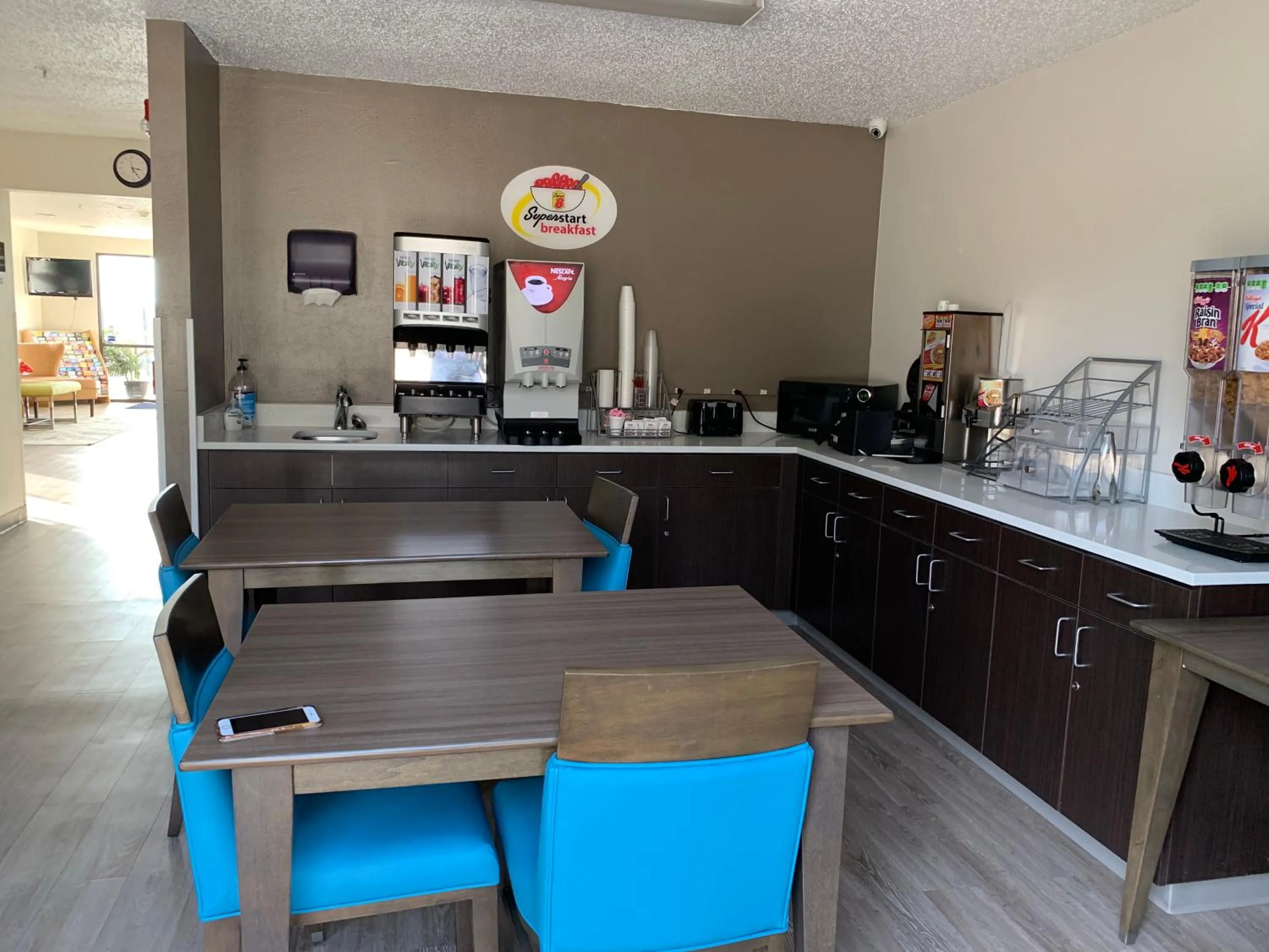 Continental breakfast in Super 8 by Wyndham Waxahachie TX