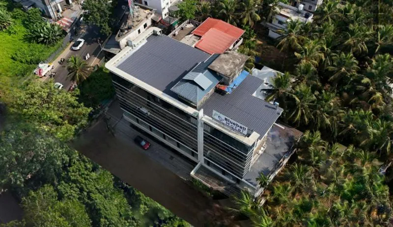 Bird's eye view in Hotel Bluebell