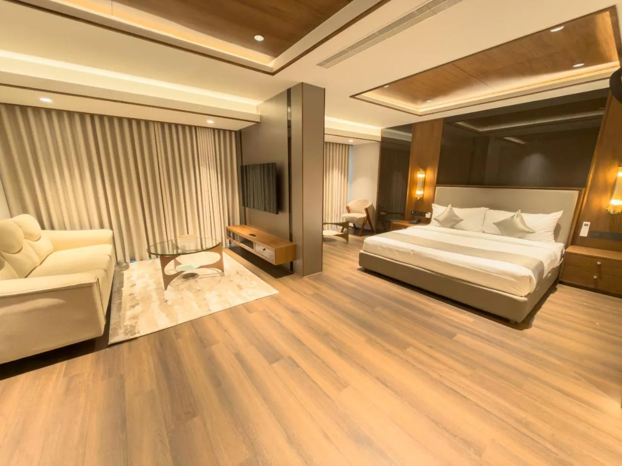 Bed in Hotel Bluebell