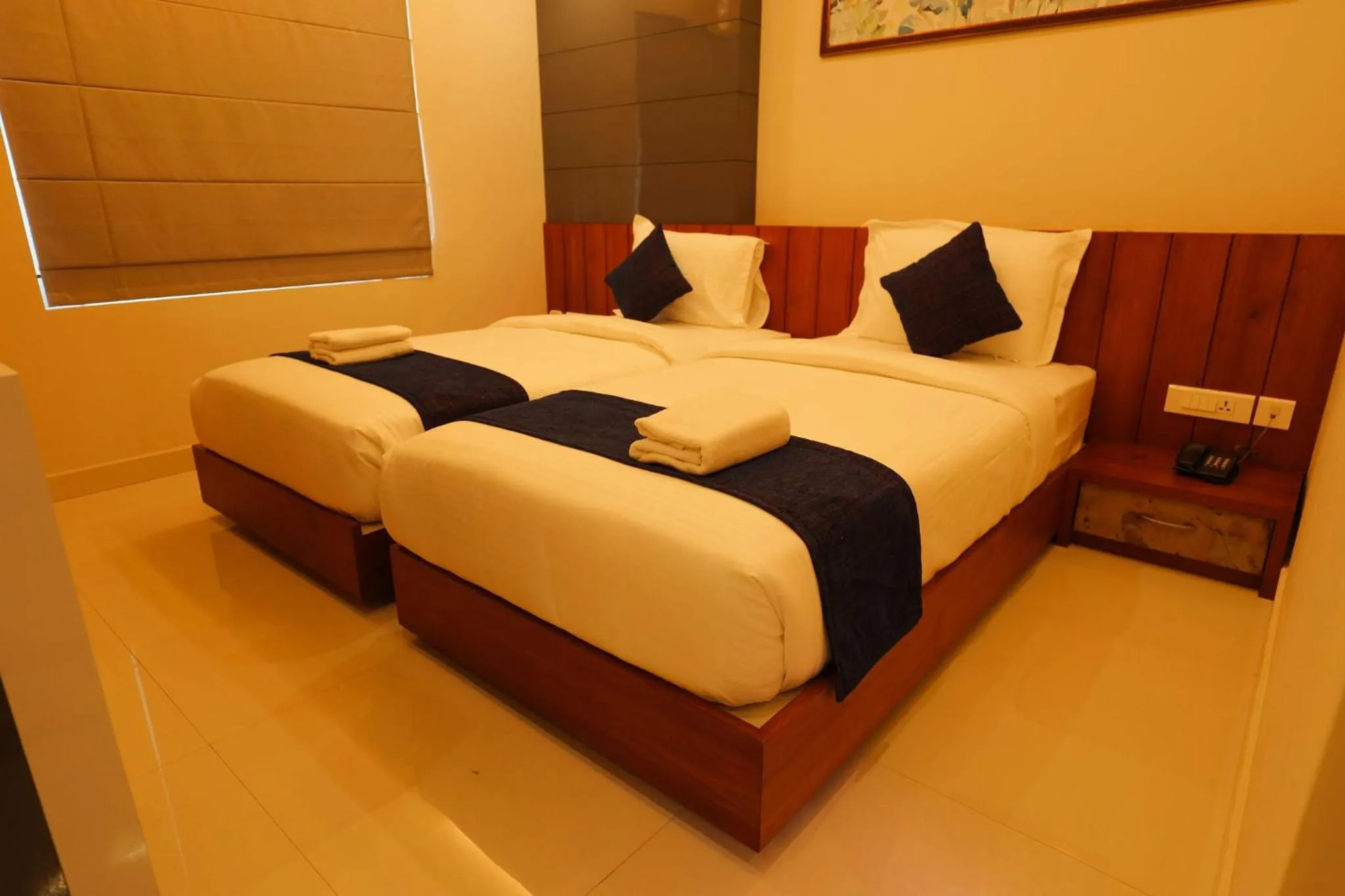 Bedroom, Bed in Hotel Bluebell