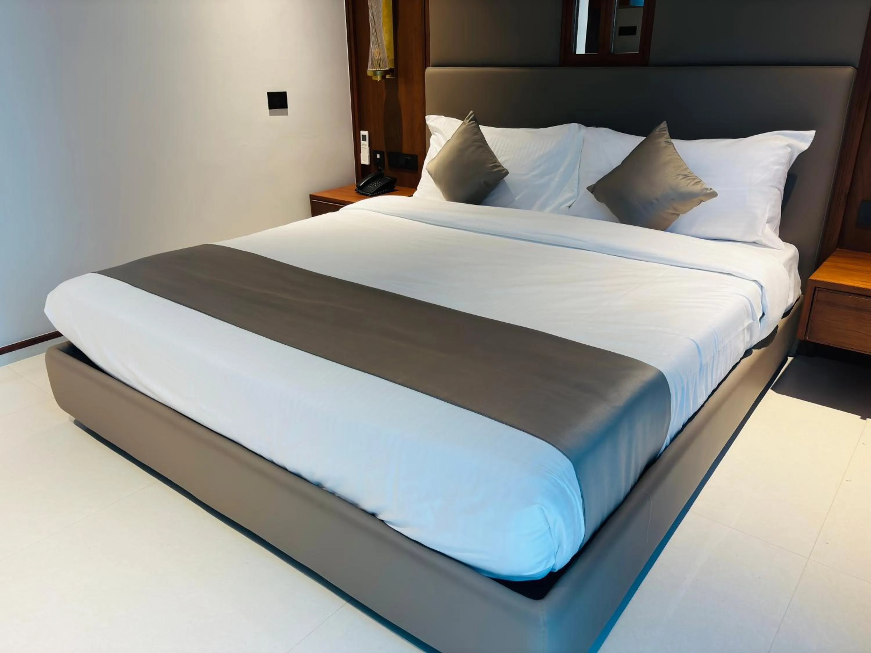 Bed in Hotel Bluebell