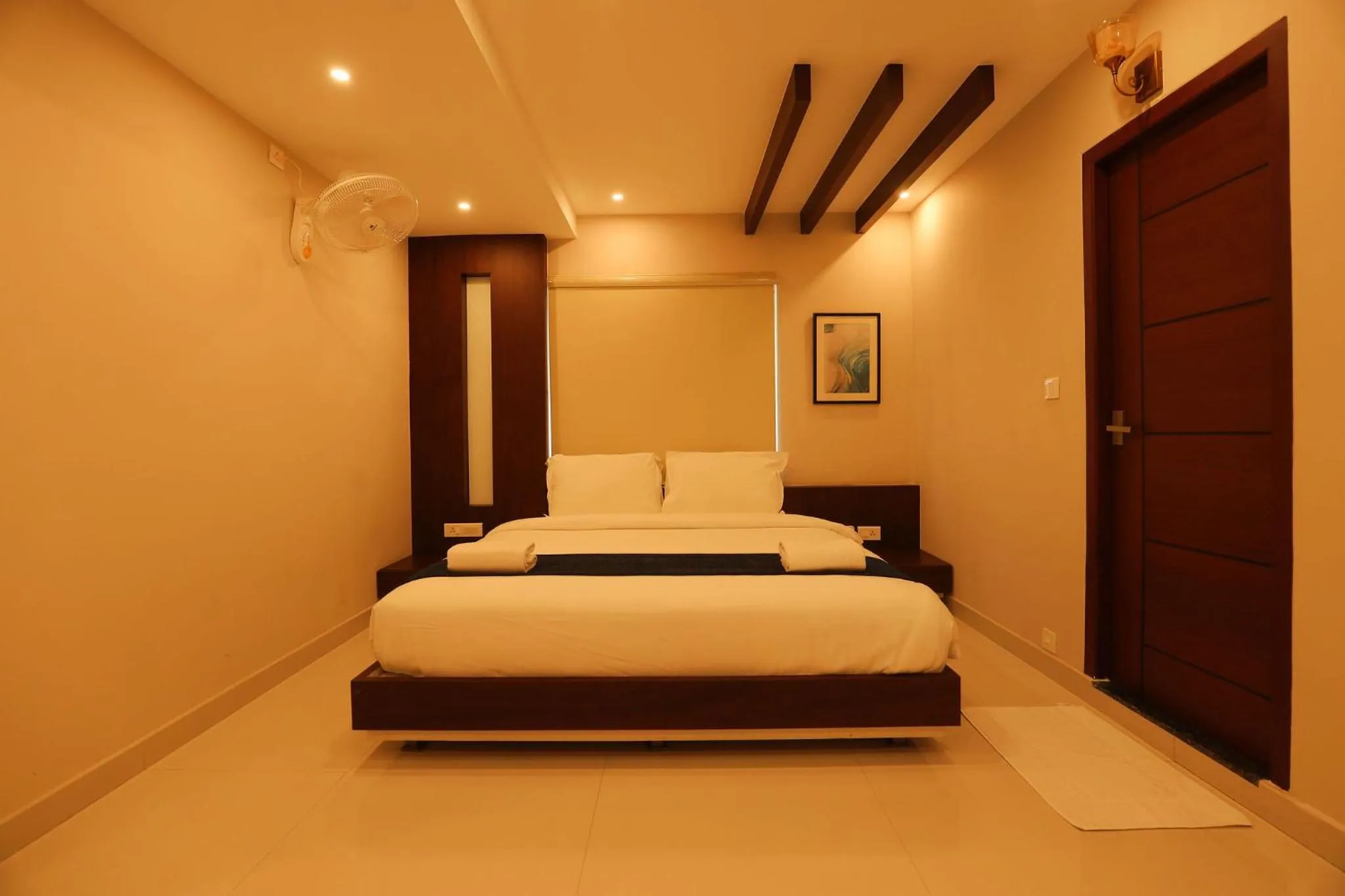 Bedroom, Bed in Hotel Bluebell