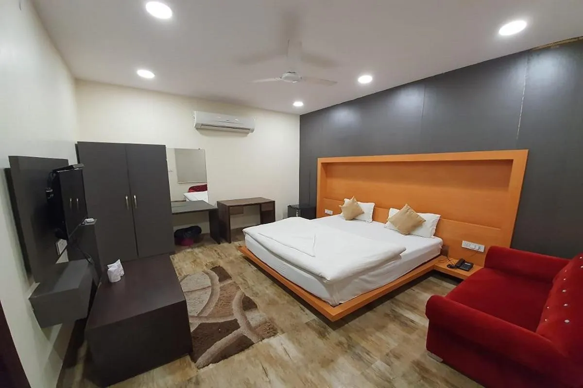 Photo of the whole room, Bed in Hotel Mandakini Royale