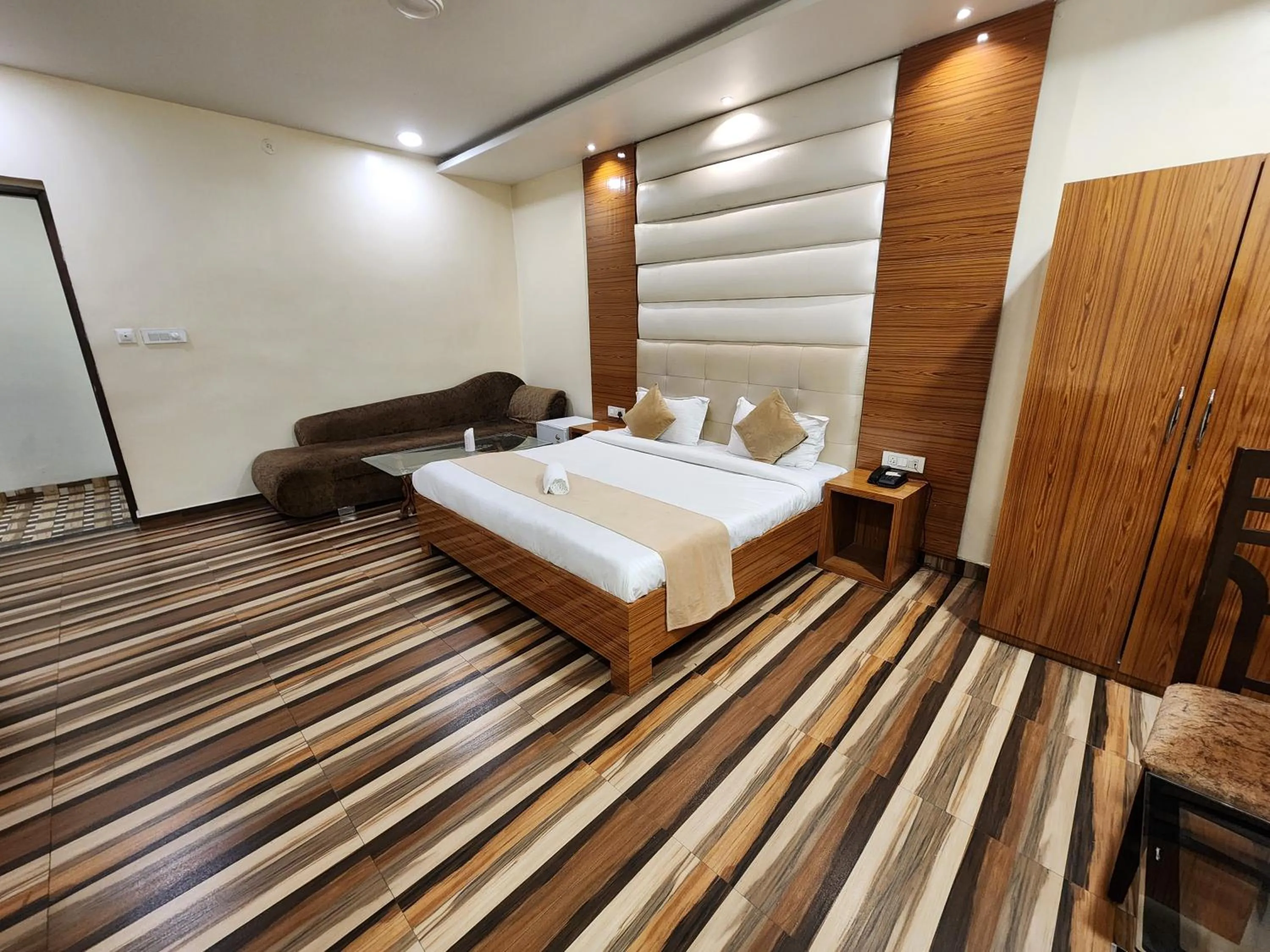 Photo of the whole room, Bed in Hotel Mandakini Royale