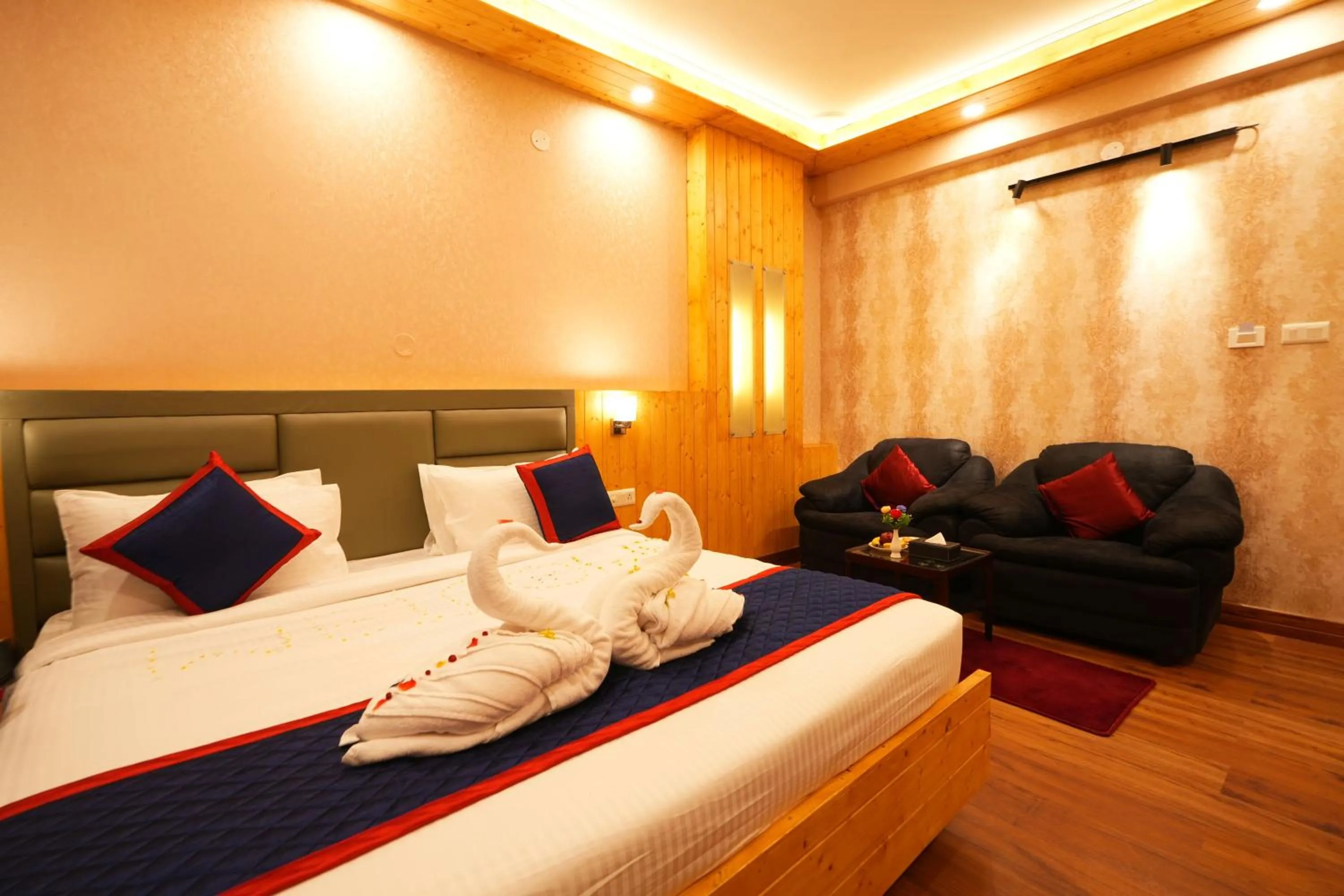 Bed in Hotel Bella Heights