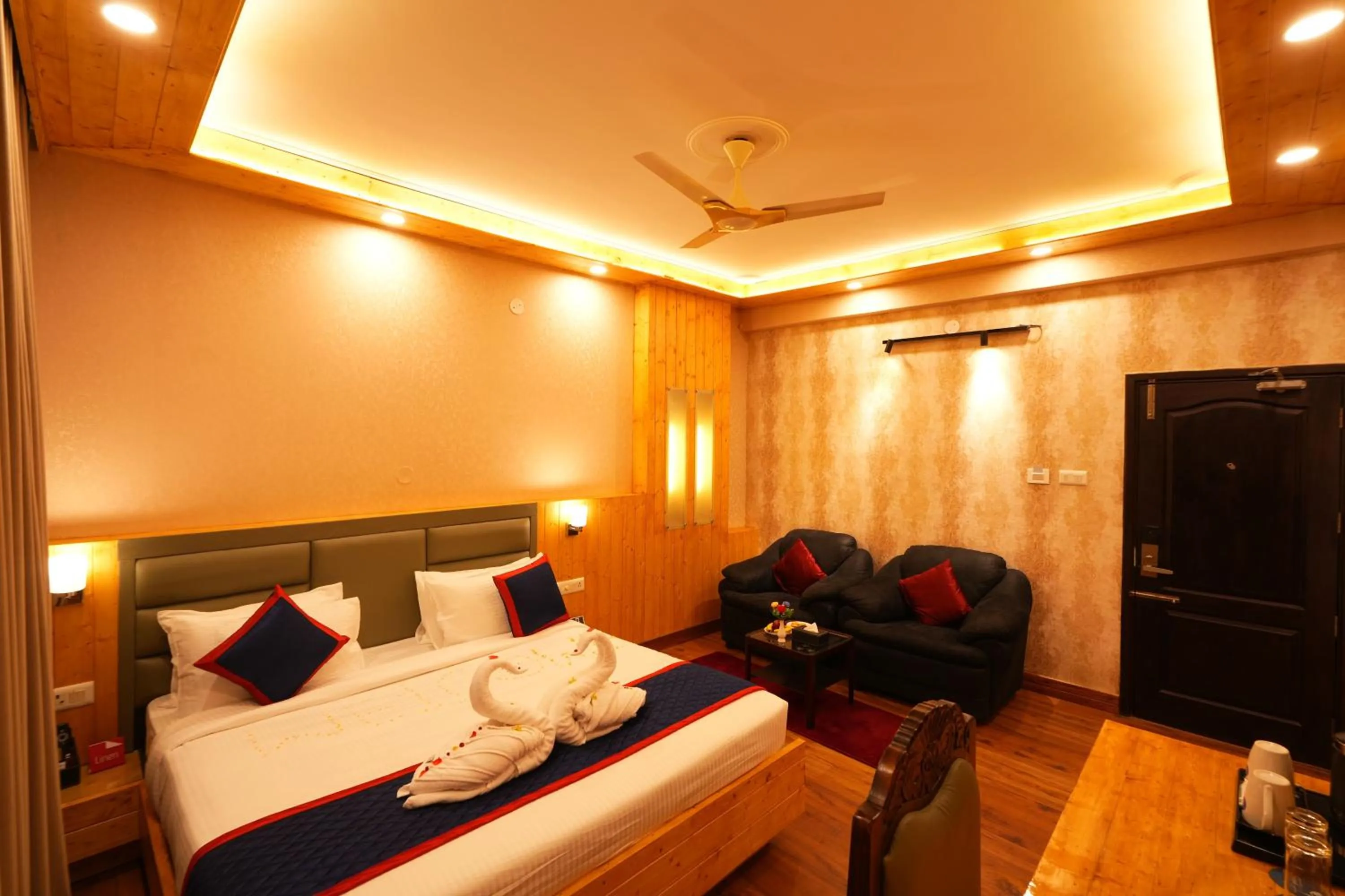 Bed in Hotel Bella Heights