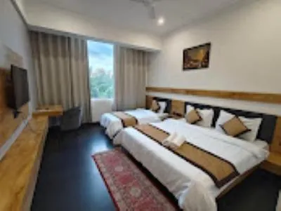 Bed in Hotel Basant Sarovar