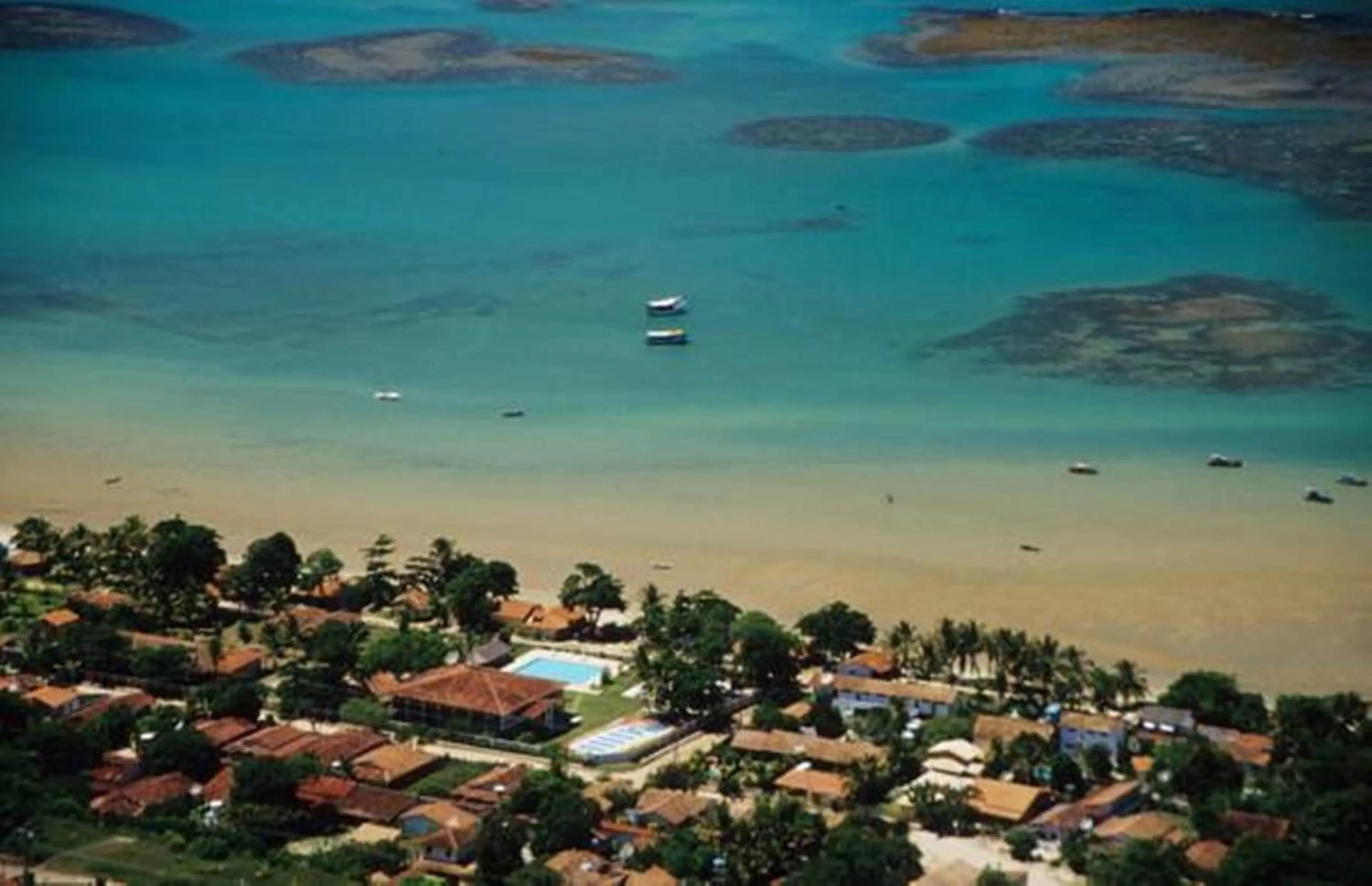 Bird's eye view in Hotel Cumuruxatiba
