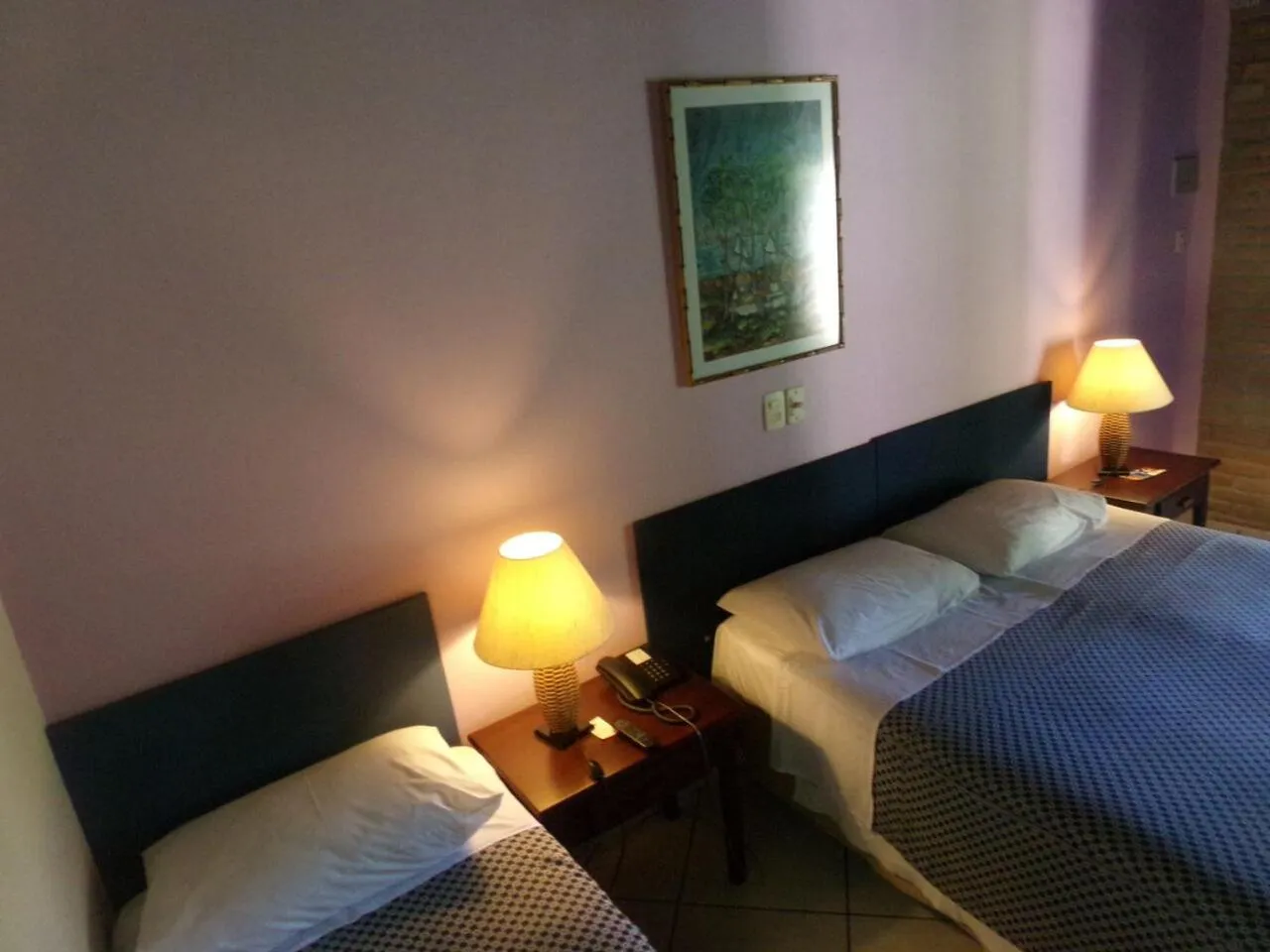 Decorative detail, Bed in Hotel Cumuruxatiba