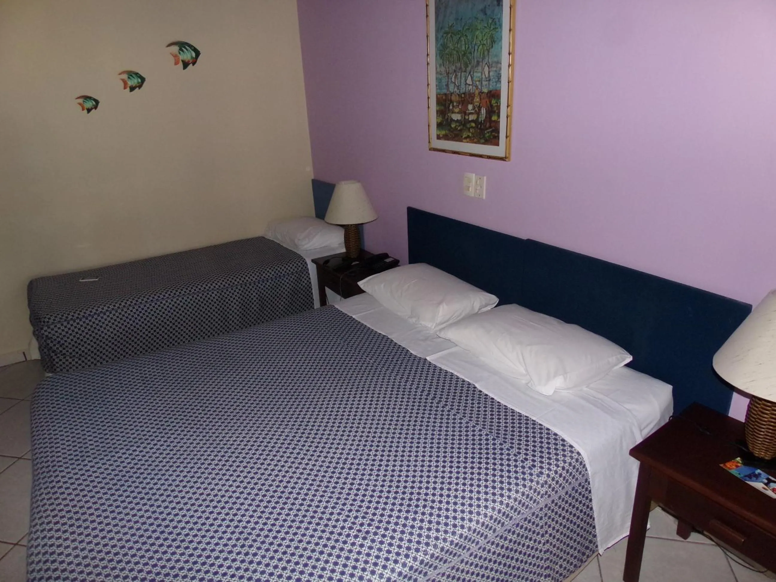 Bed in Hotel Cumuruxatiba