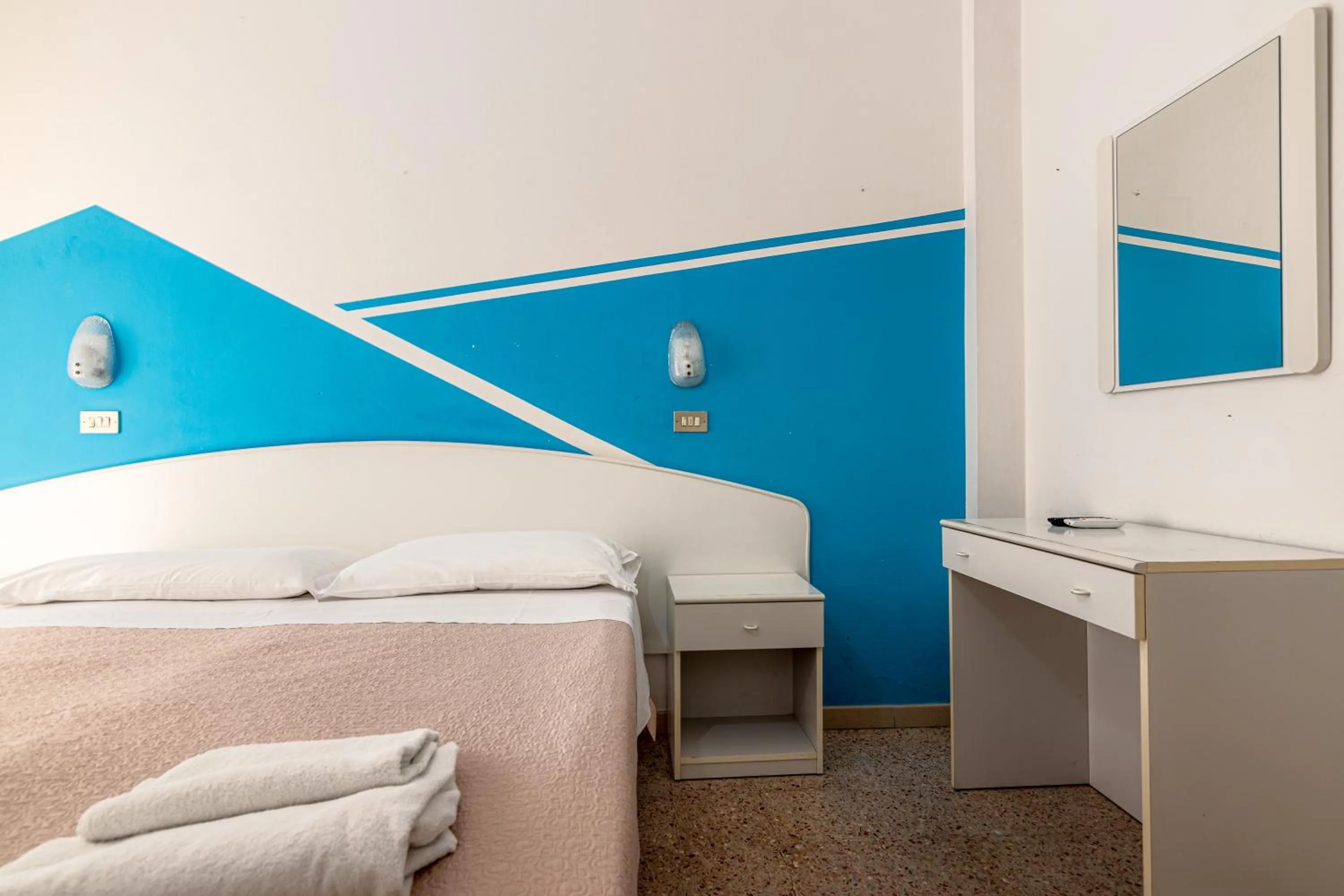 Bed in Hotel Serafini