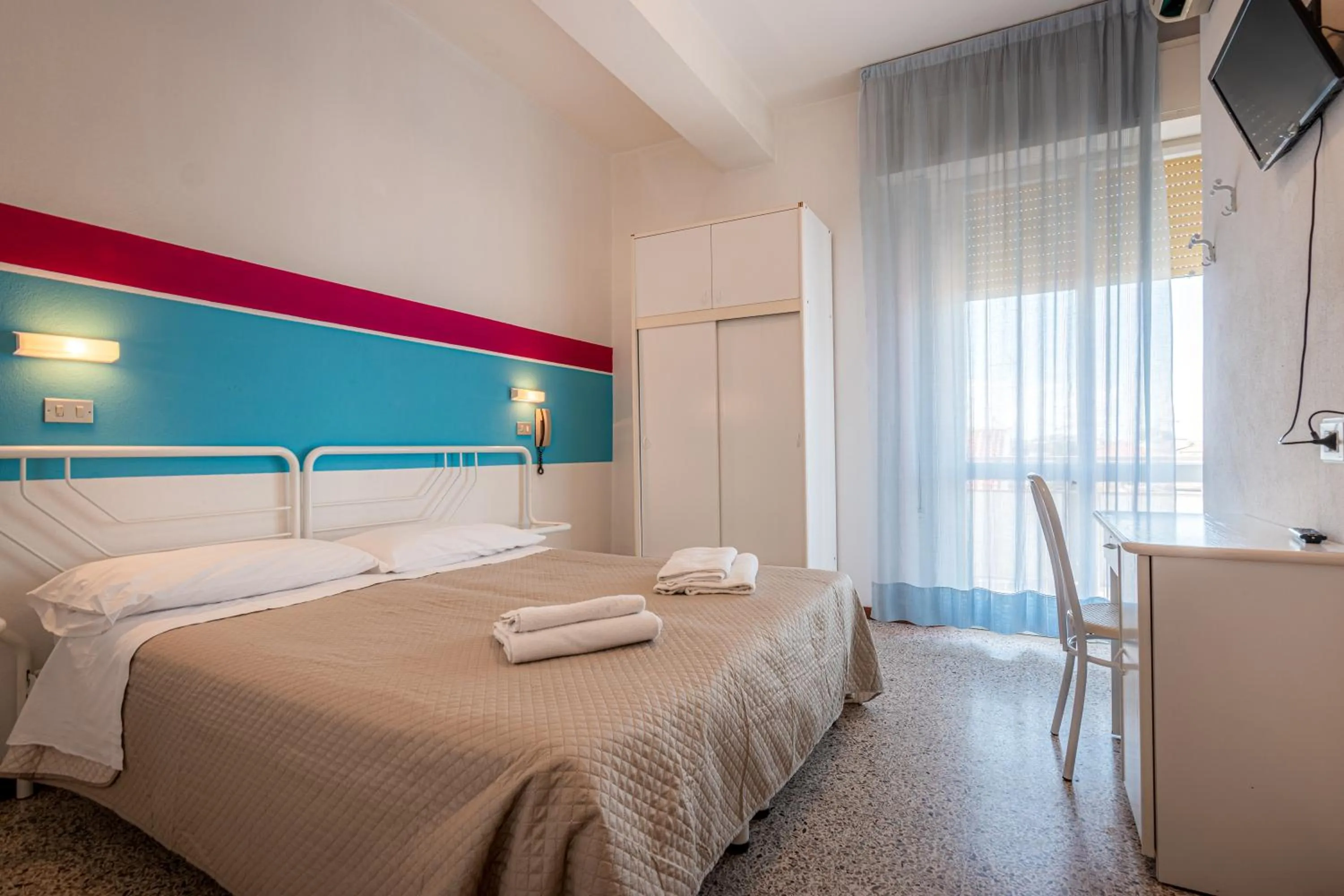 Bed in Hotel Serafini