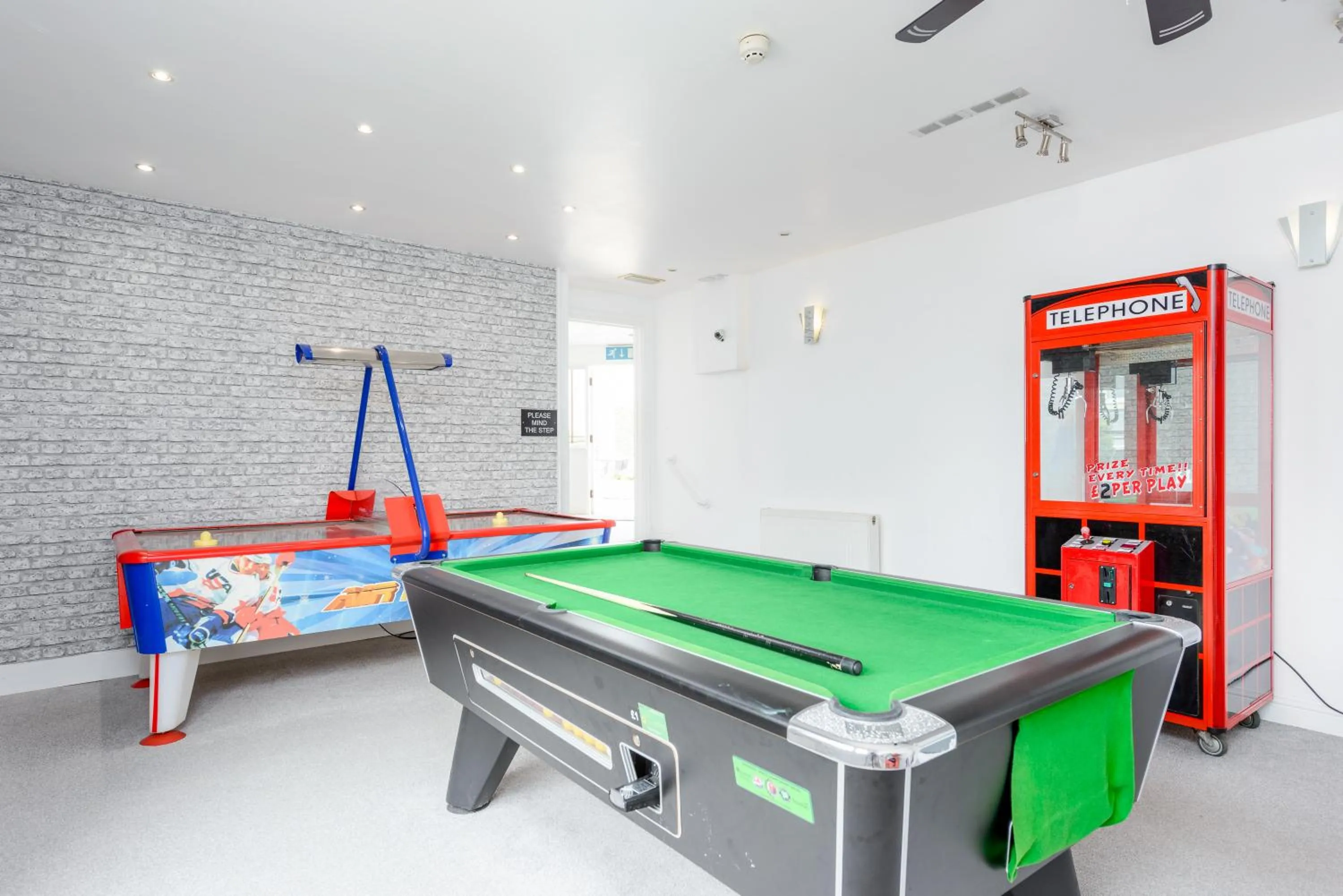 Game Room in Barrowfield Hotel