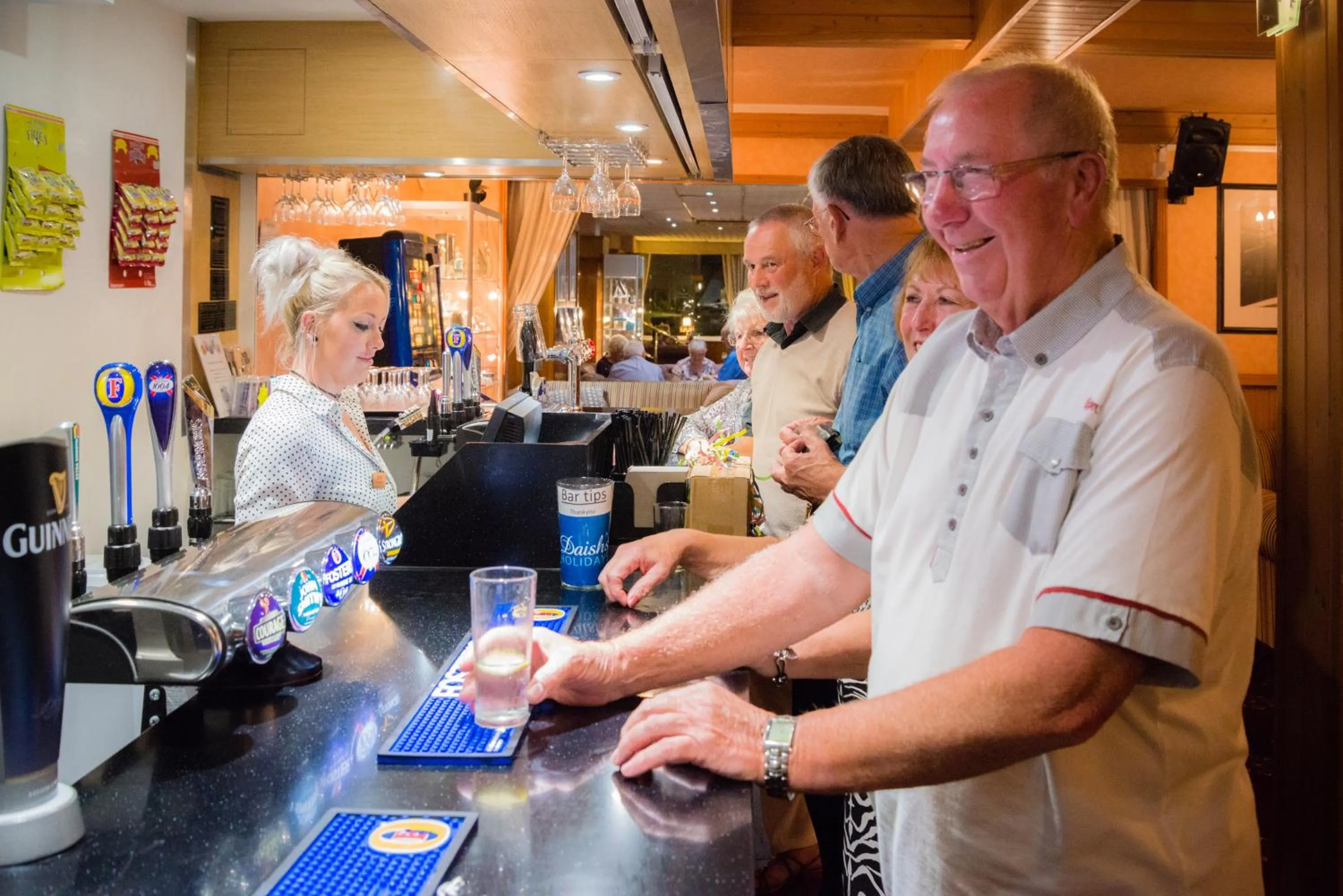 Staff in Barrowfield Hotel