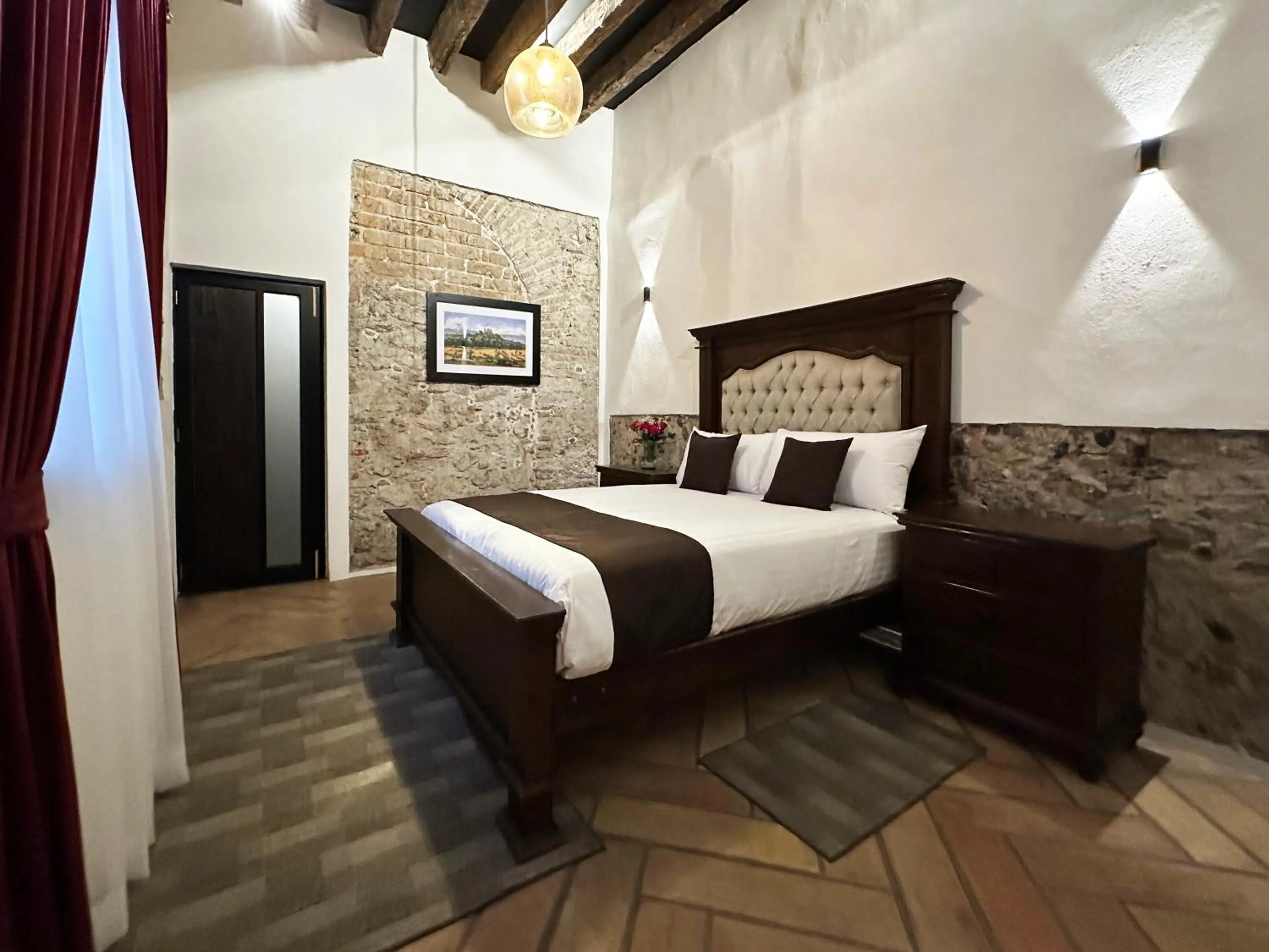 Bed in HOTEL BOUTIQUE CASONA 65