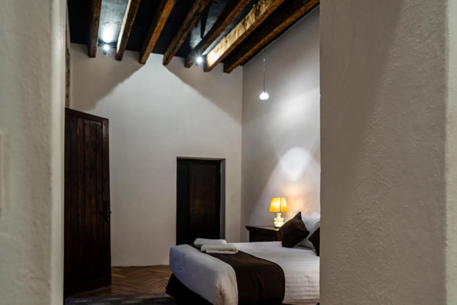 Bed in HOTEL BOUTIQUE CASONA 65
