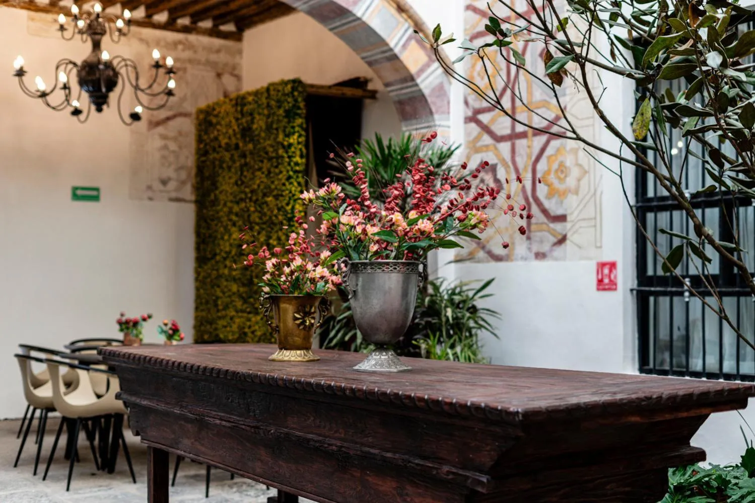 Patio in HOTEL BOUTIQUE CASONA 65