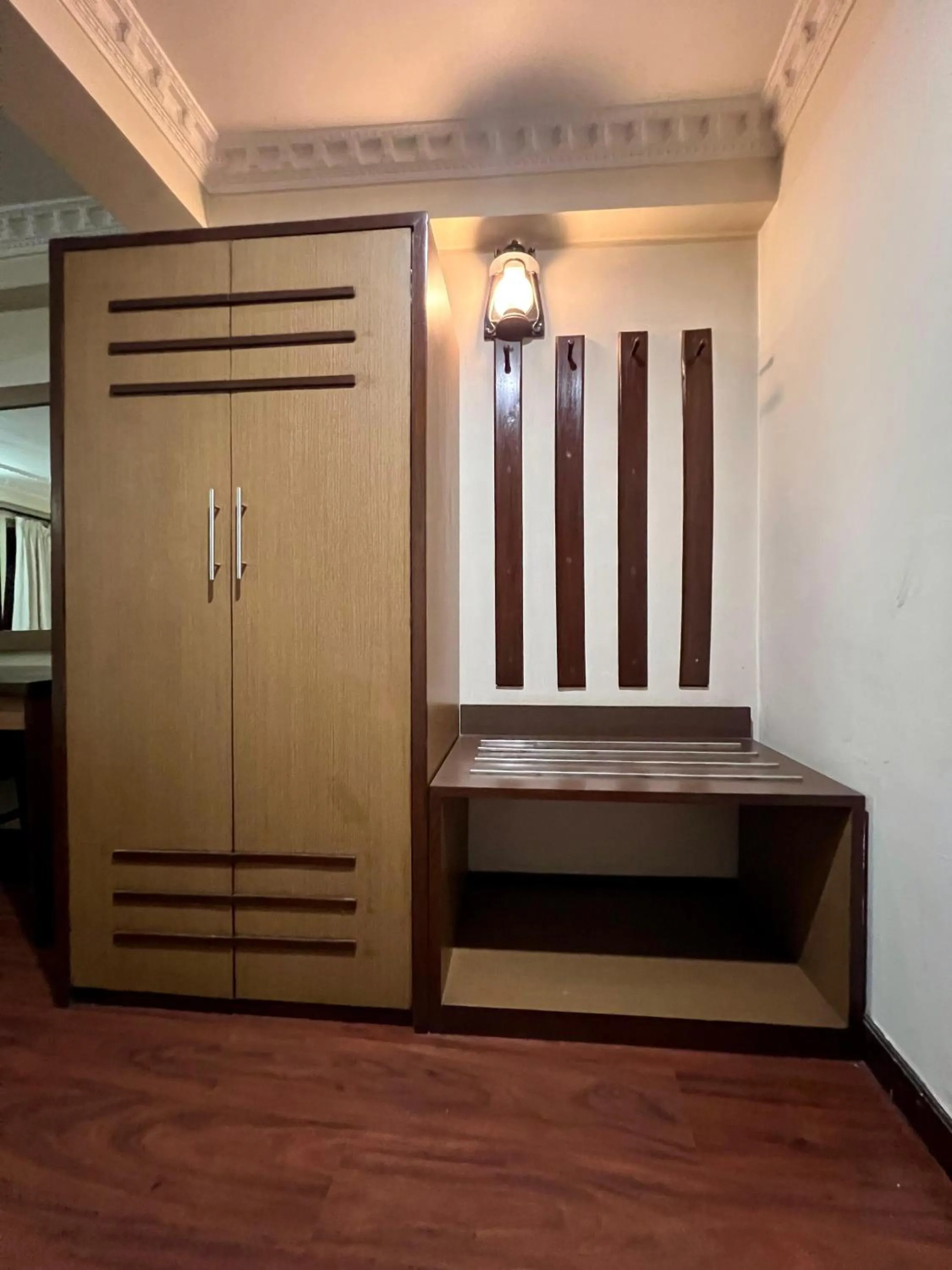 wardrobe in Taleju Grand Hotel