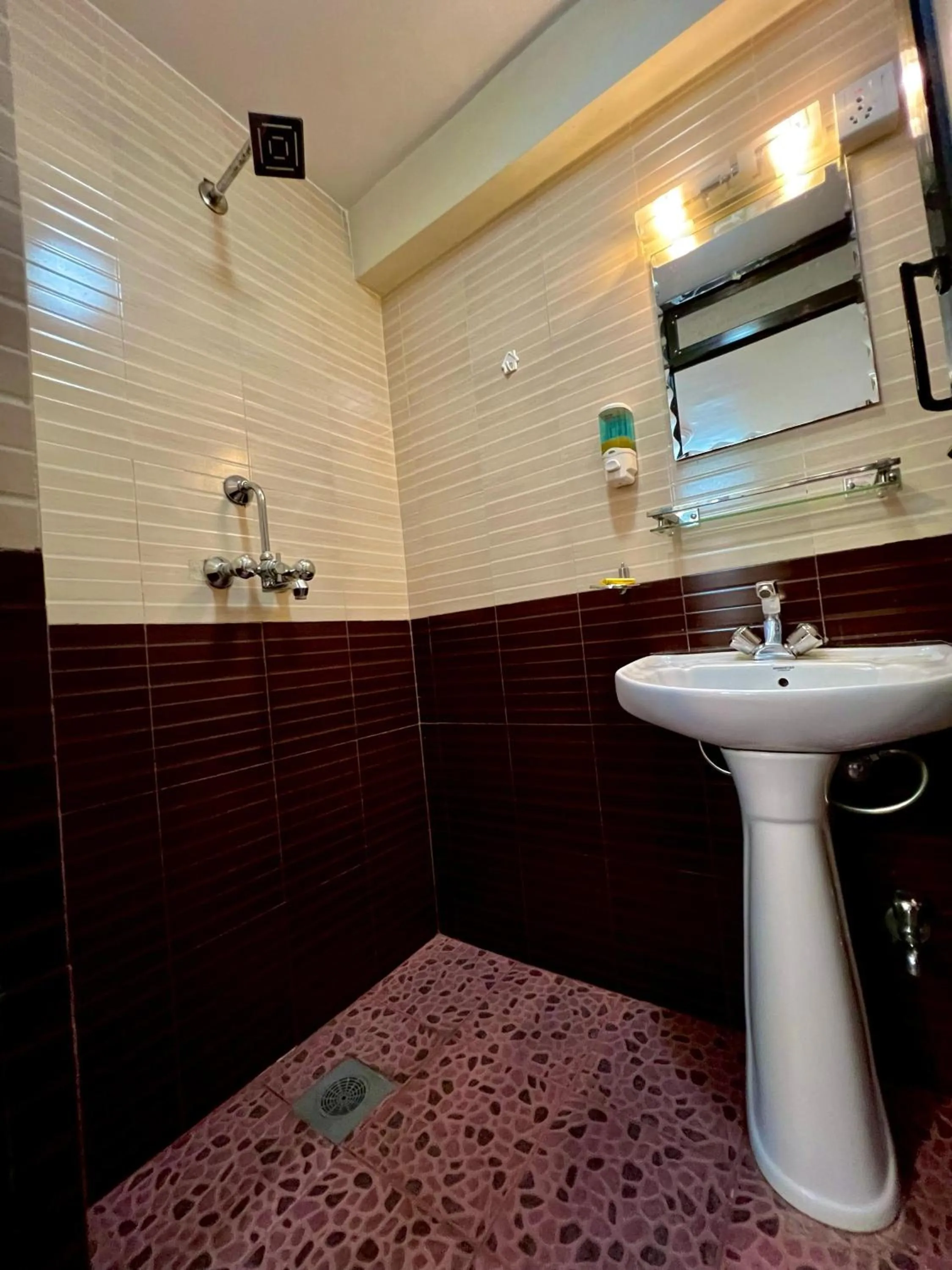 Bathroom in Taleju Grand Hotel