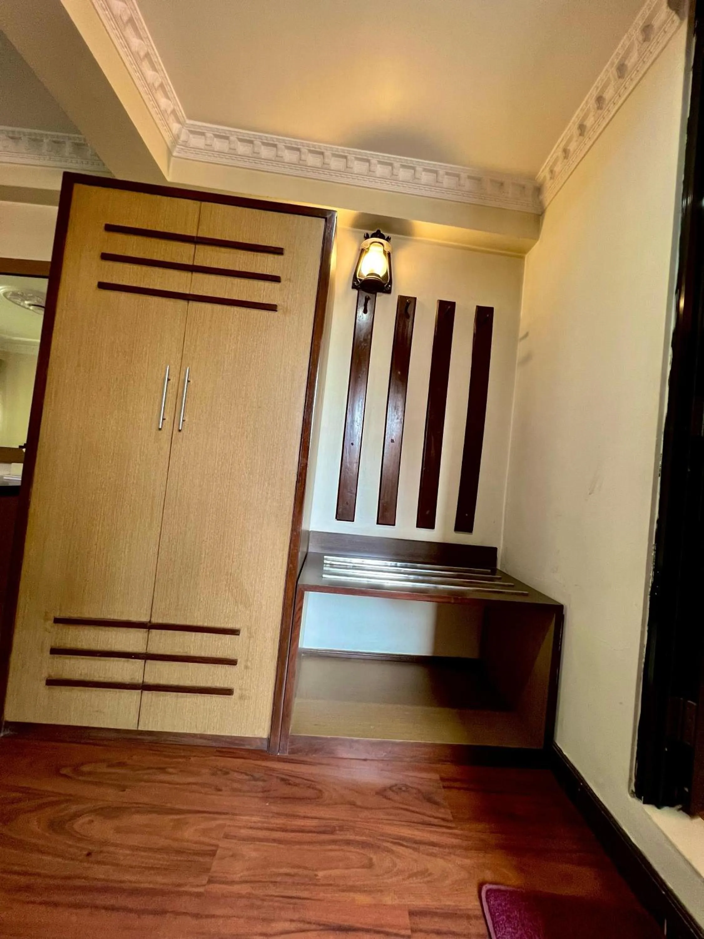 wardrobe in Taleju Grand Hotel