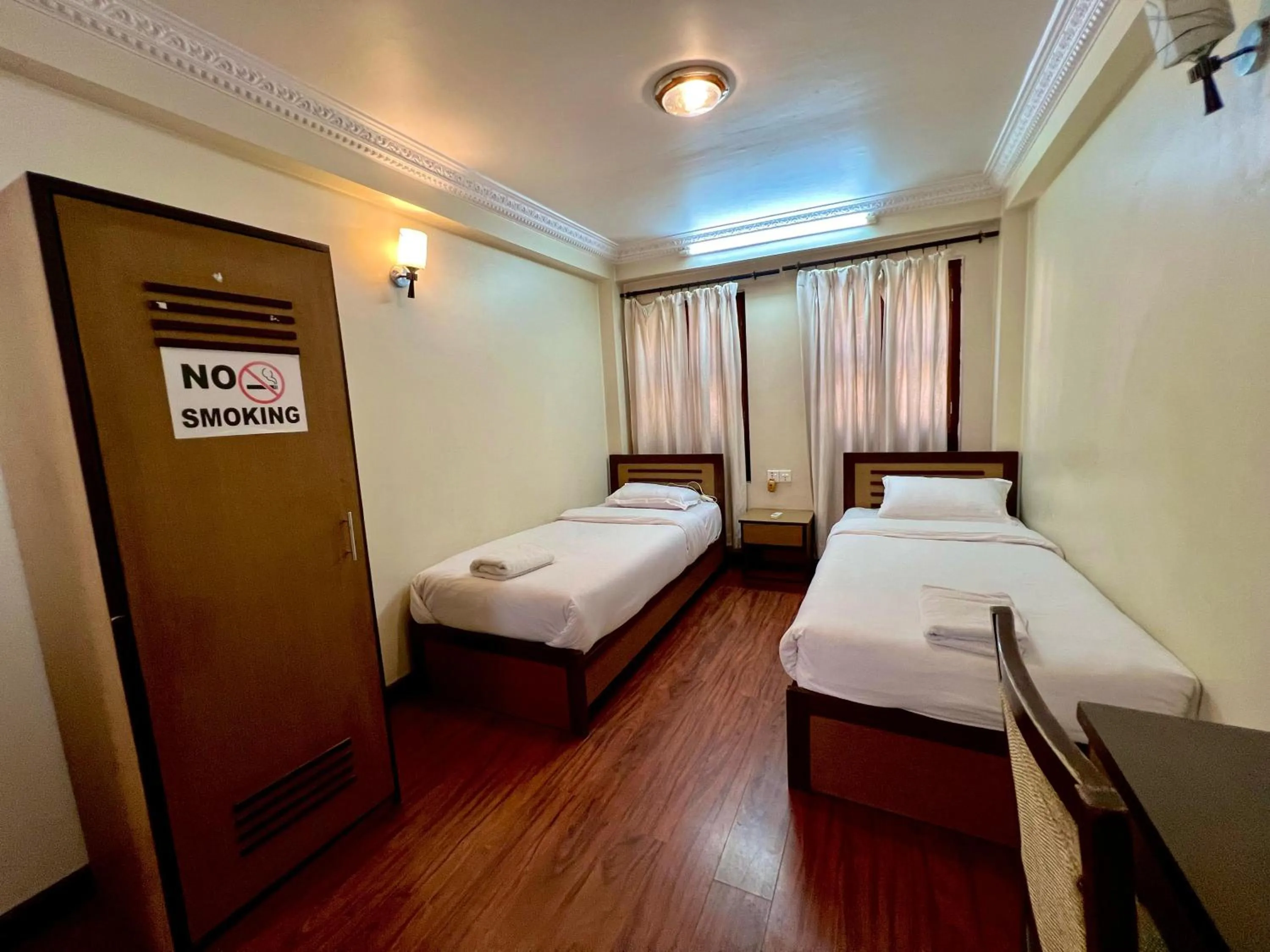 Bed in Taleju Grand Hotel