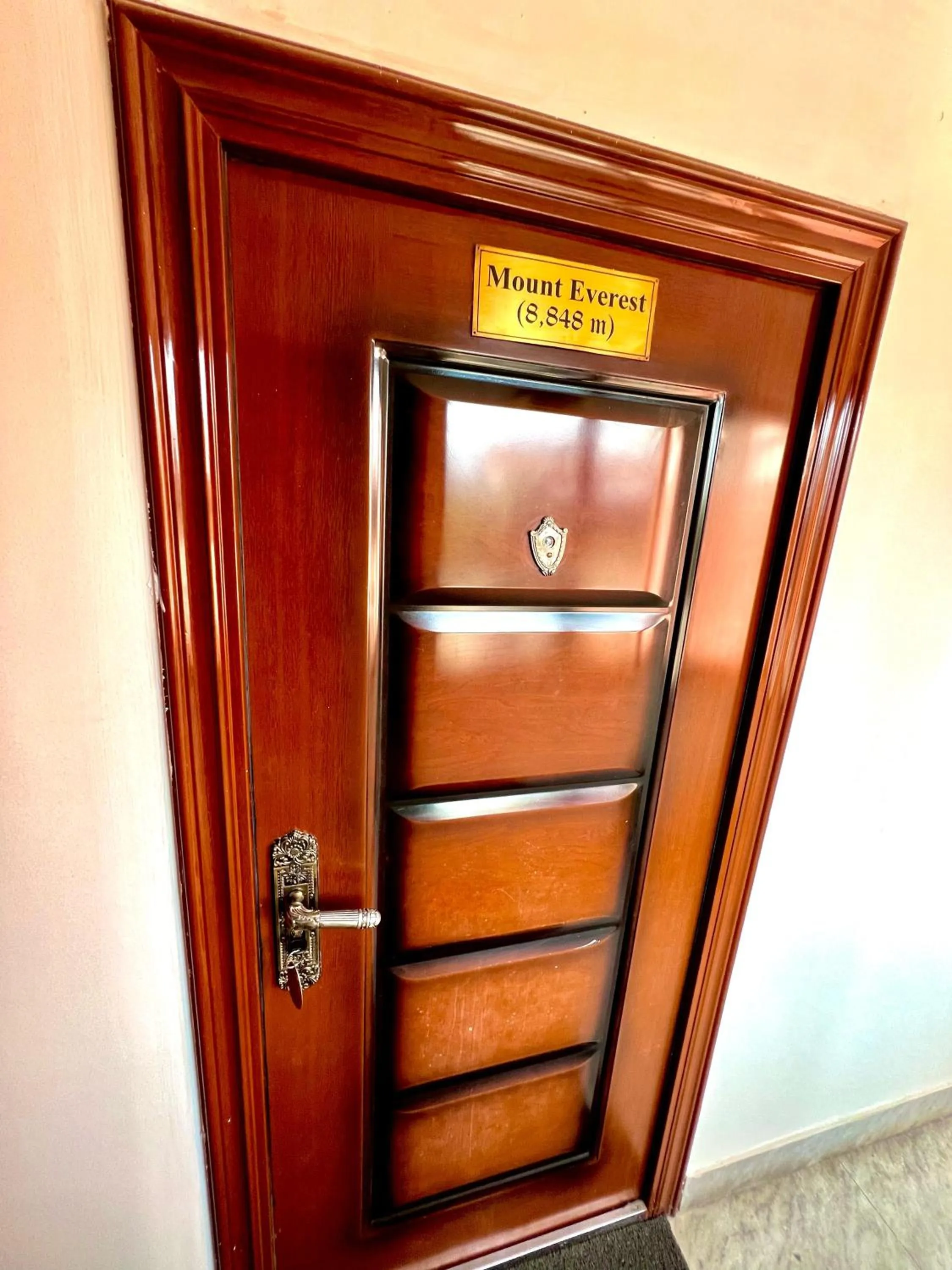 Floor plan in Taleju Grand Hotel