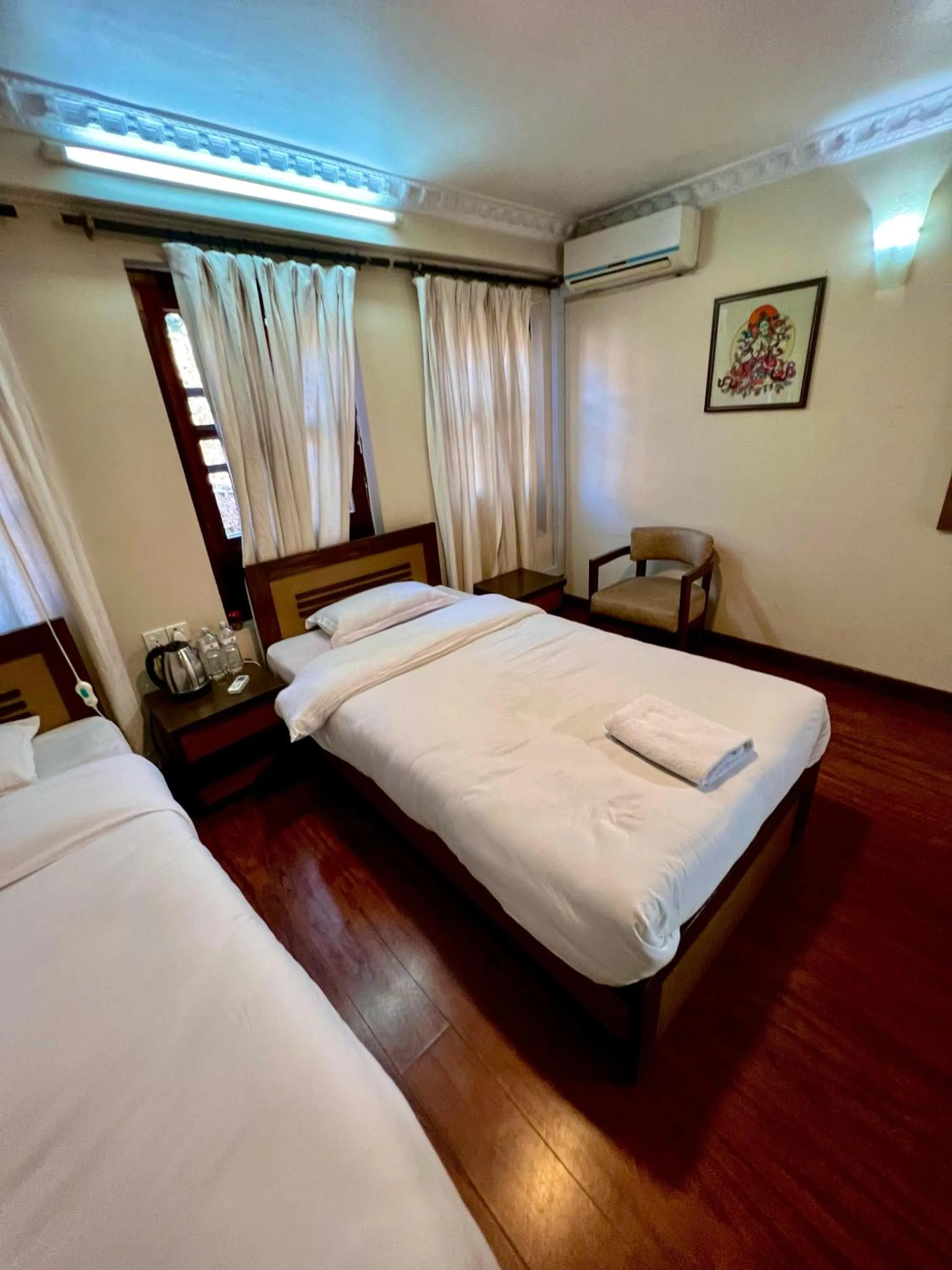 Bed in Taleju Grand Hotel