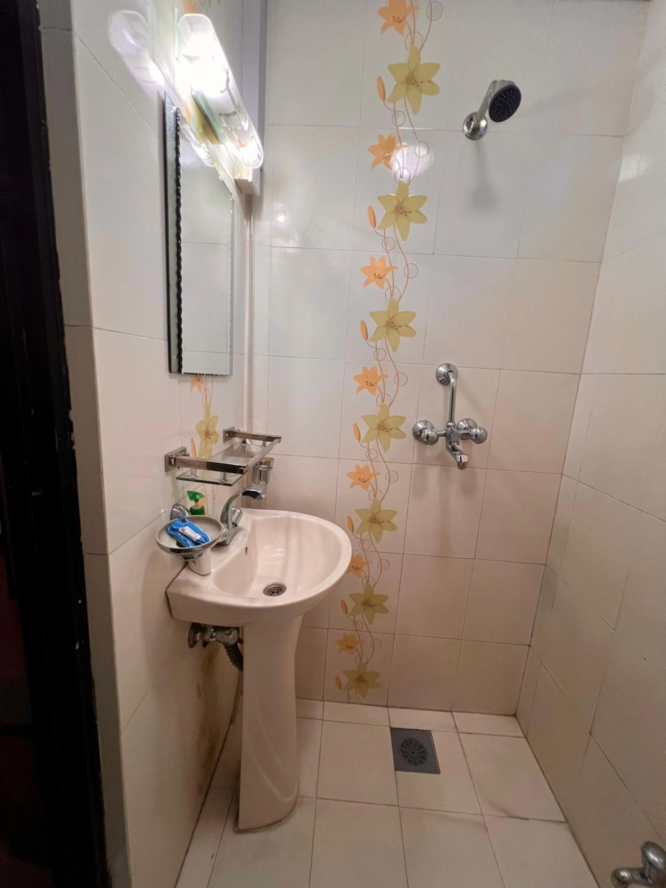 Shower in Taleju Grand Hotel