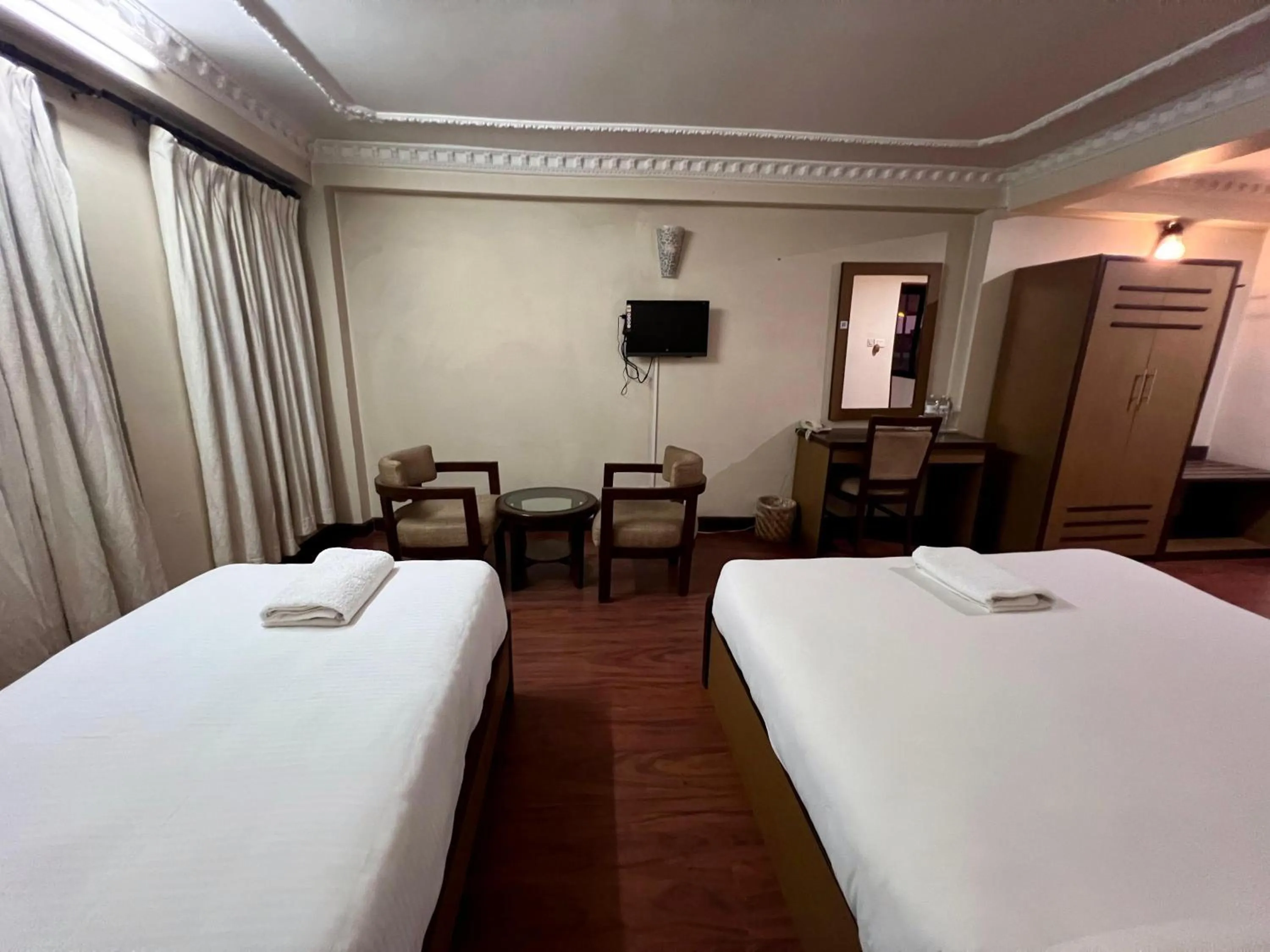 Bed in Taleju Grand Hotel