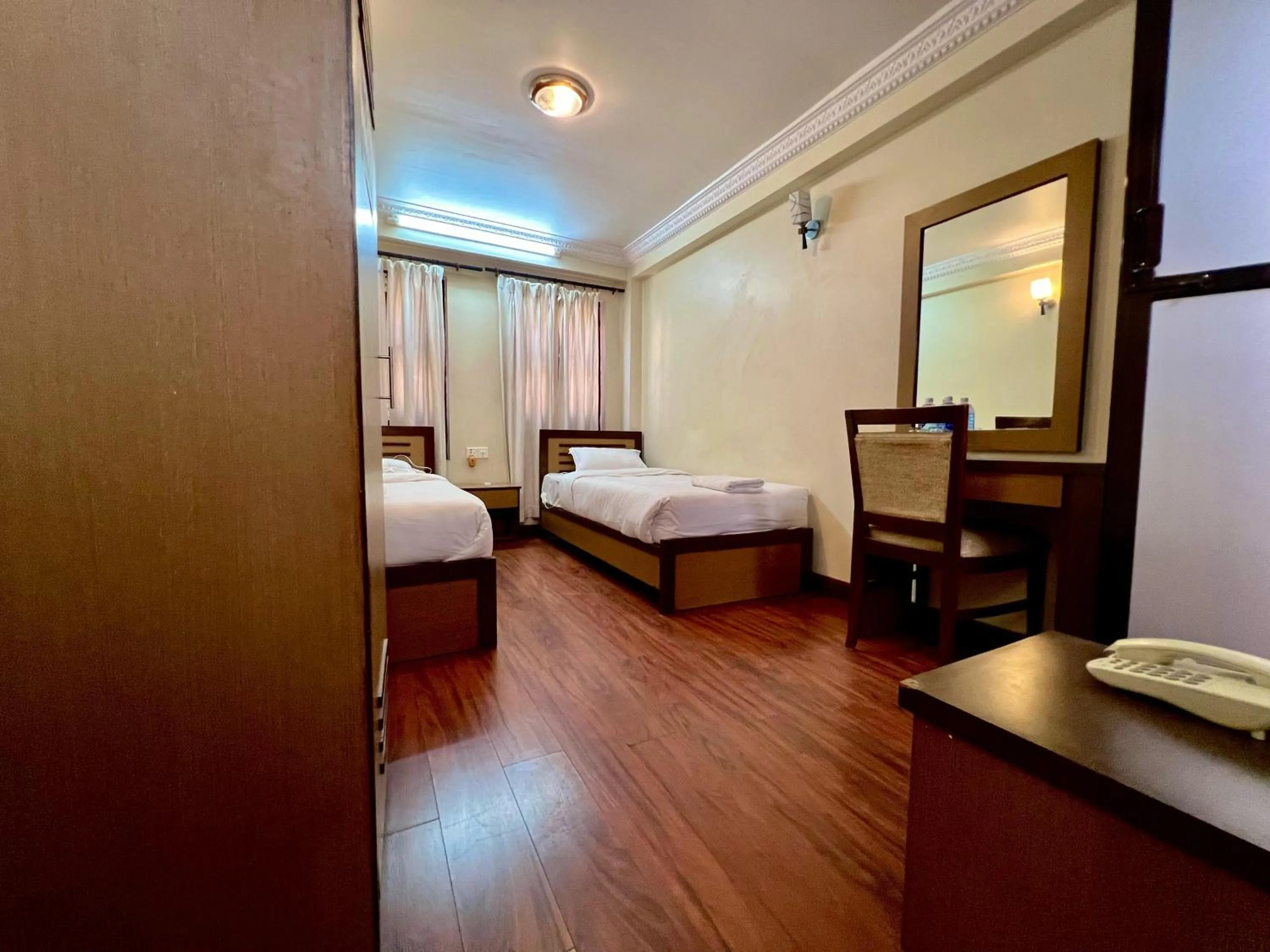 Bed in Taleju Grand Hotel