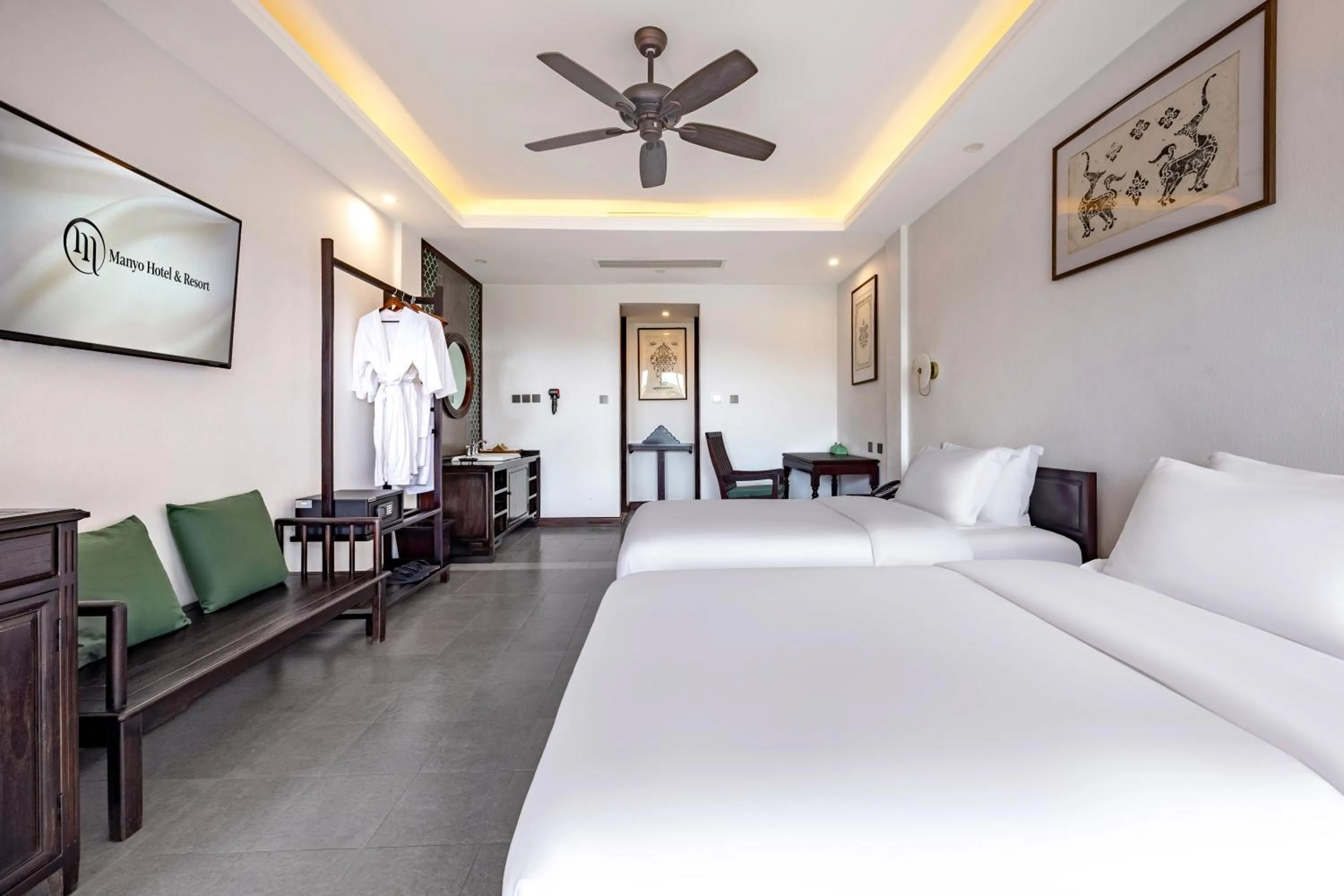 Bedroom in Manyo Hotel and Resort