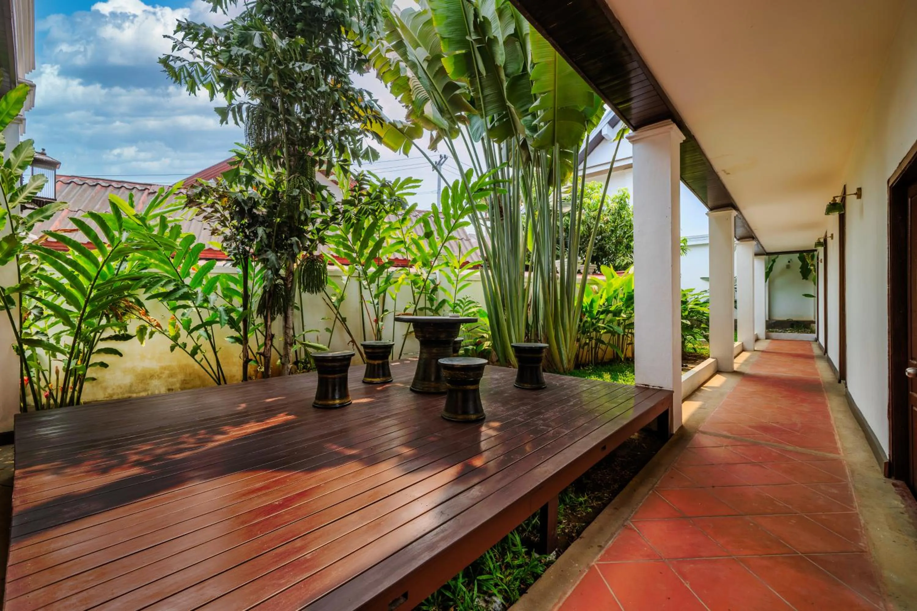 Garden view in Manyo Hotel and Resort