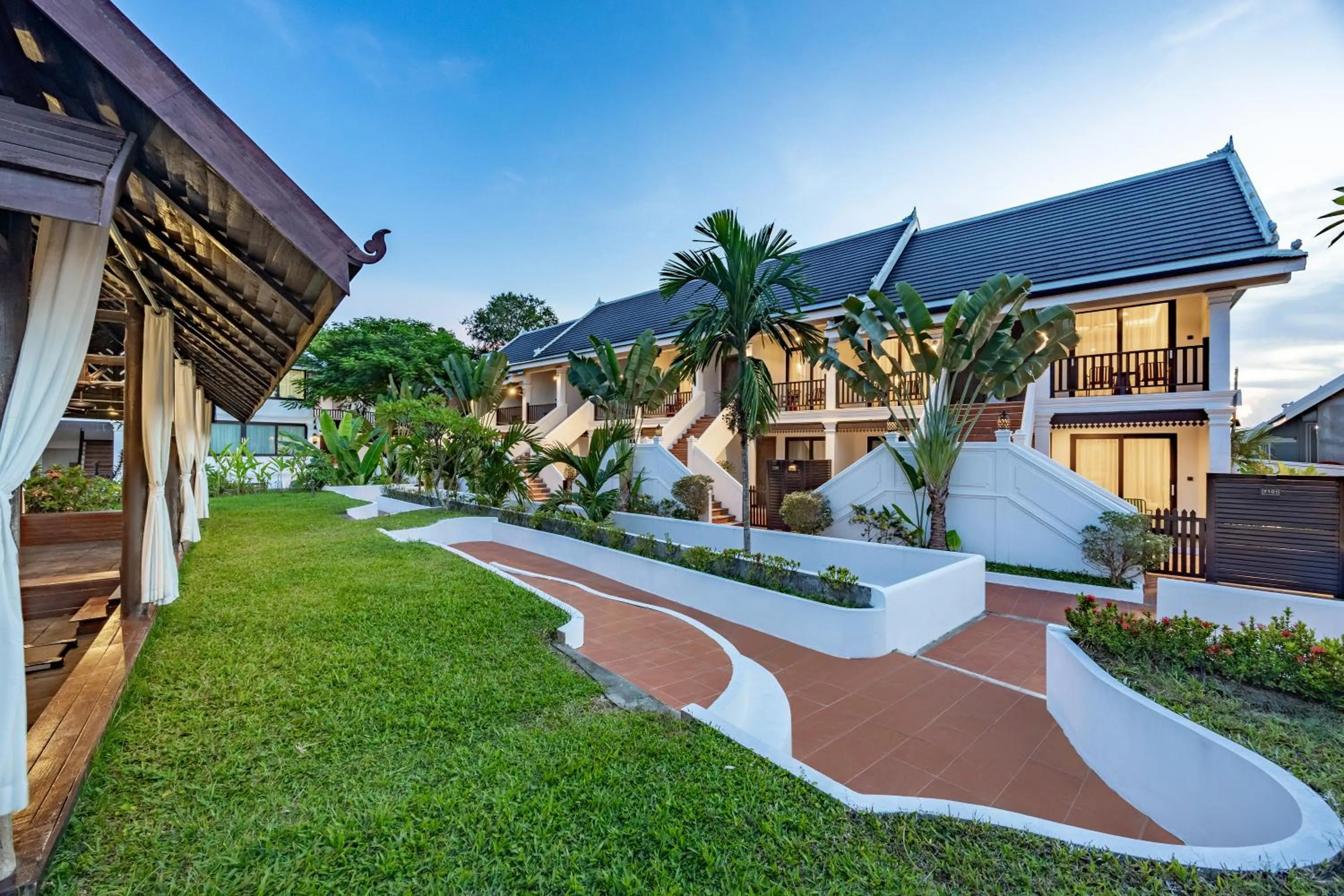 Garden view in Manyo Hotel and Resort
