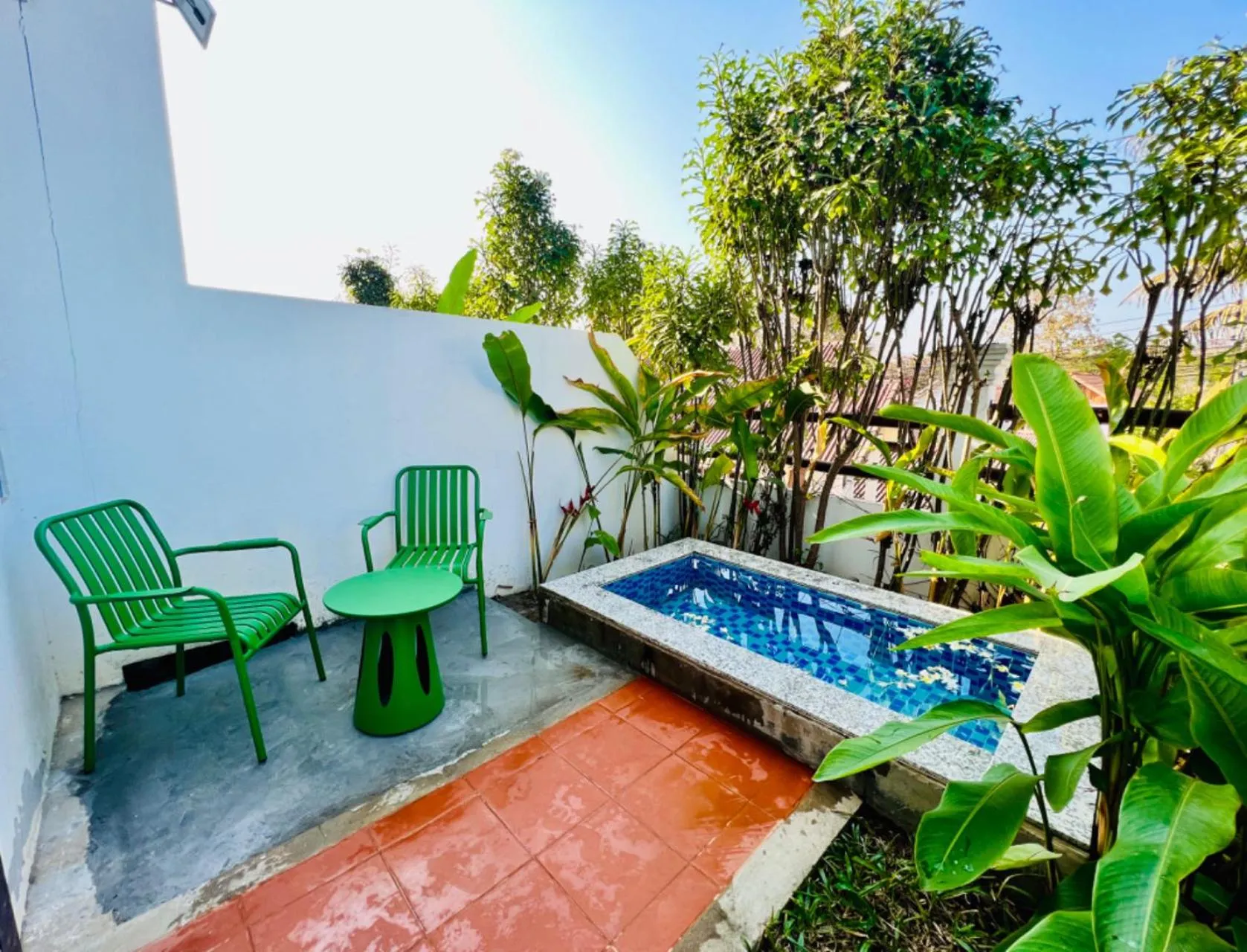 Swimming pool in Manyo Hotel and Resort