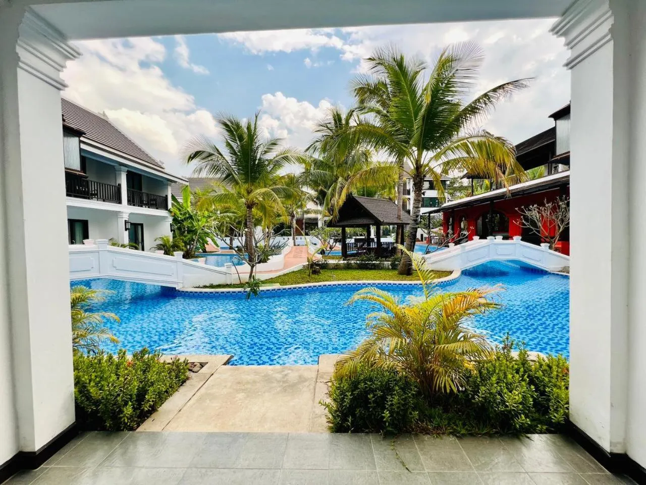 Pool view in Manyo Hotel and Resort
