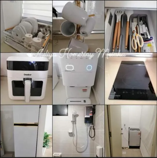 Area and facilities in Auliya Homestay Melaka Seaview Pantai Puteri