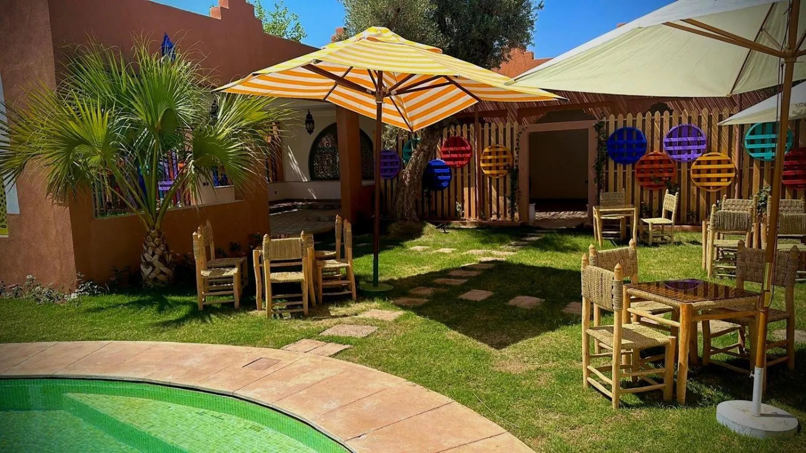 Pool view in Whisper Hotel