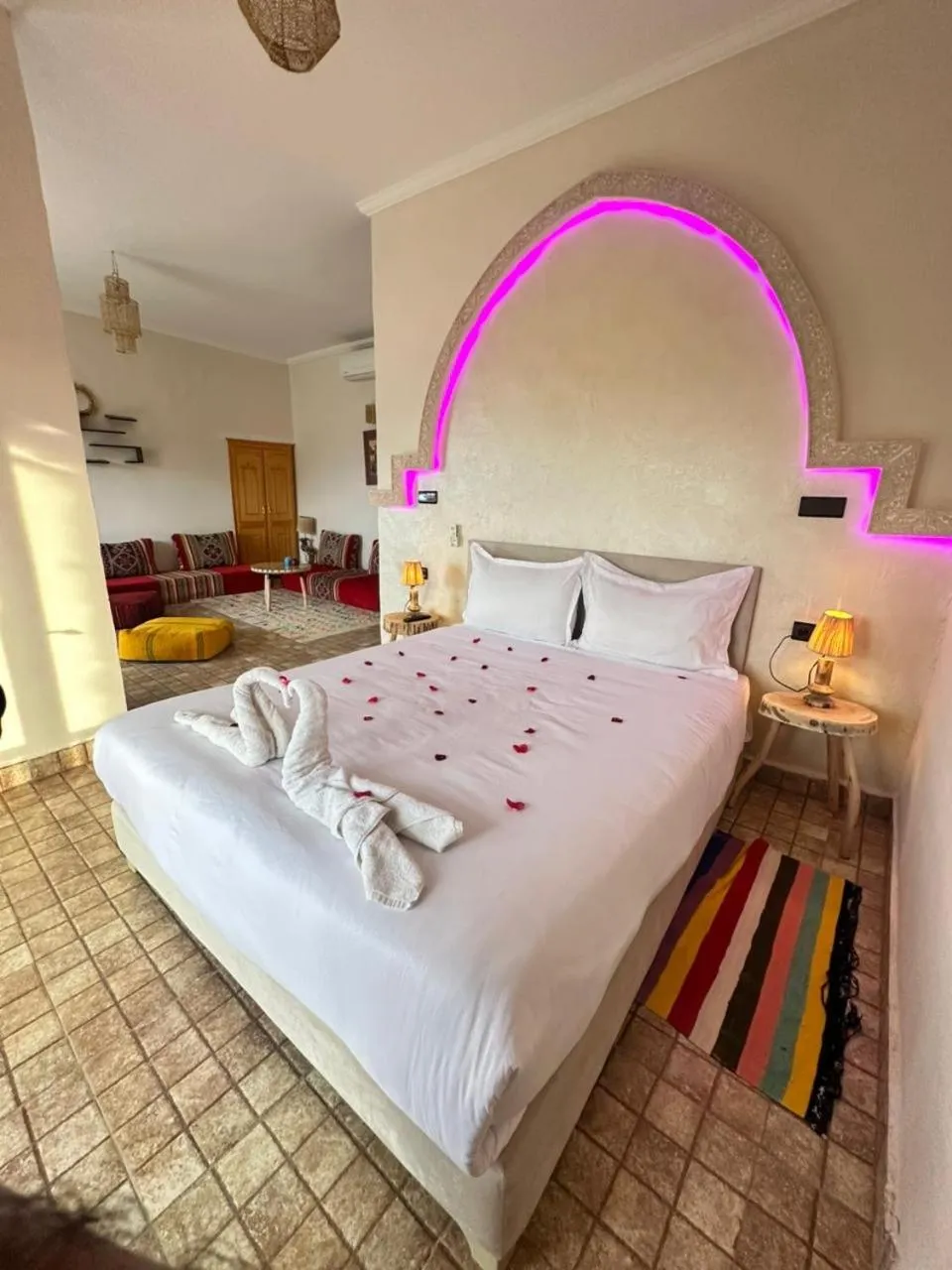 Bed in Whisper Hotel