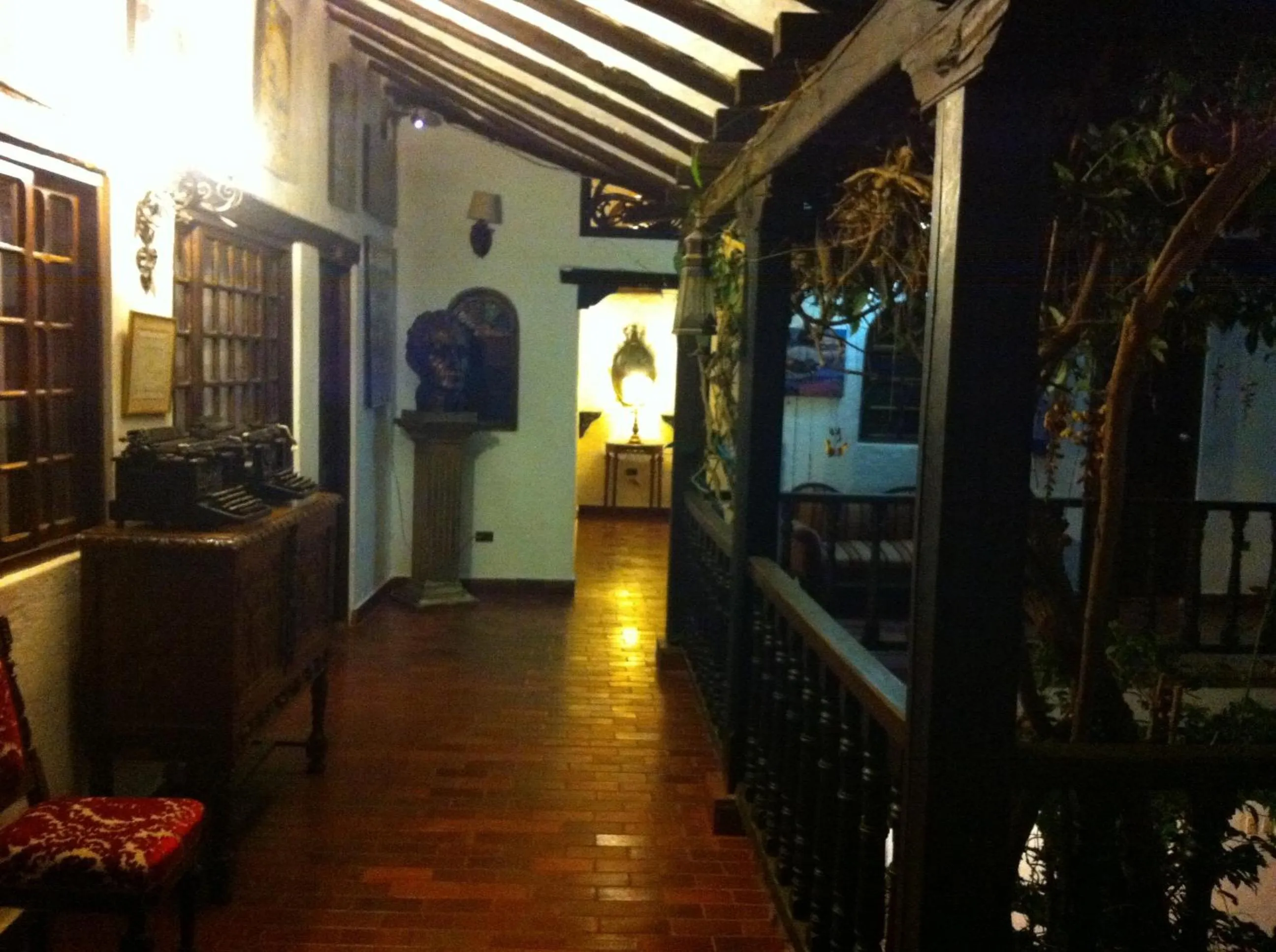 Decorative detail in Hotel Los Frayles