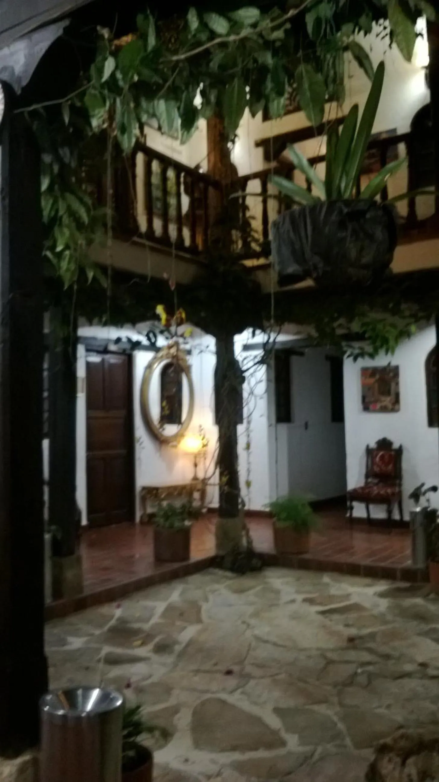 Decorative detail in Hotel Los Frayles