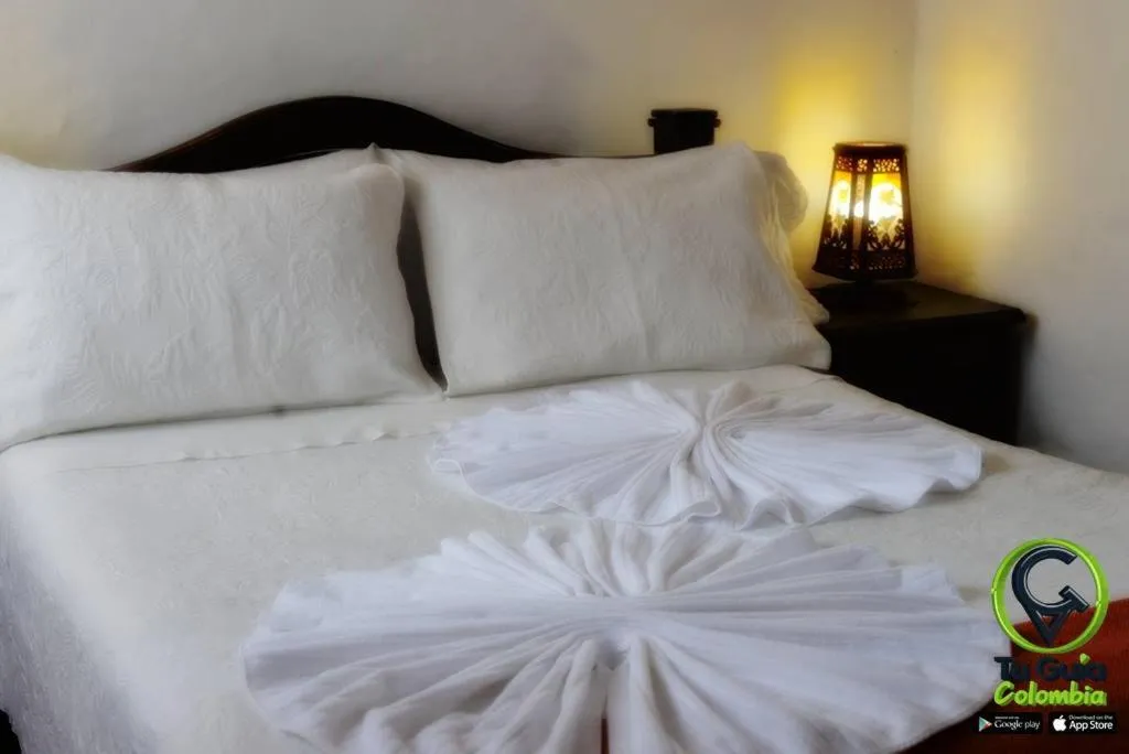 Bed in Hotel Los Frayles