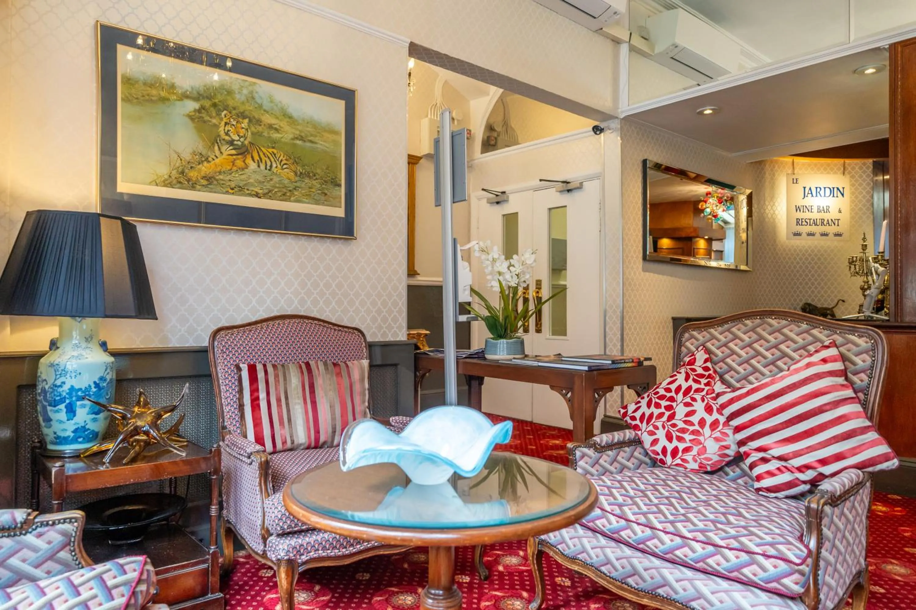 Living room in Hotel La Place